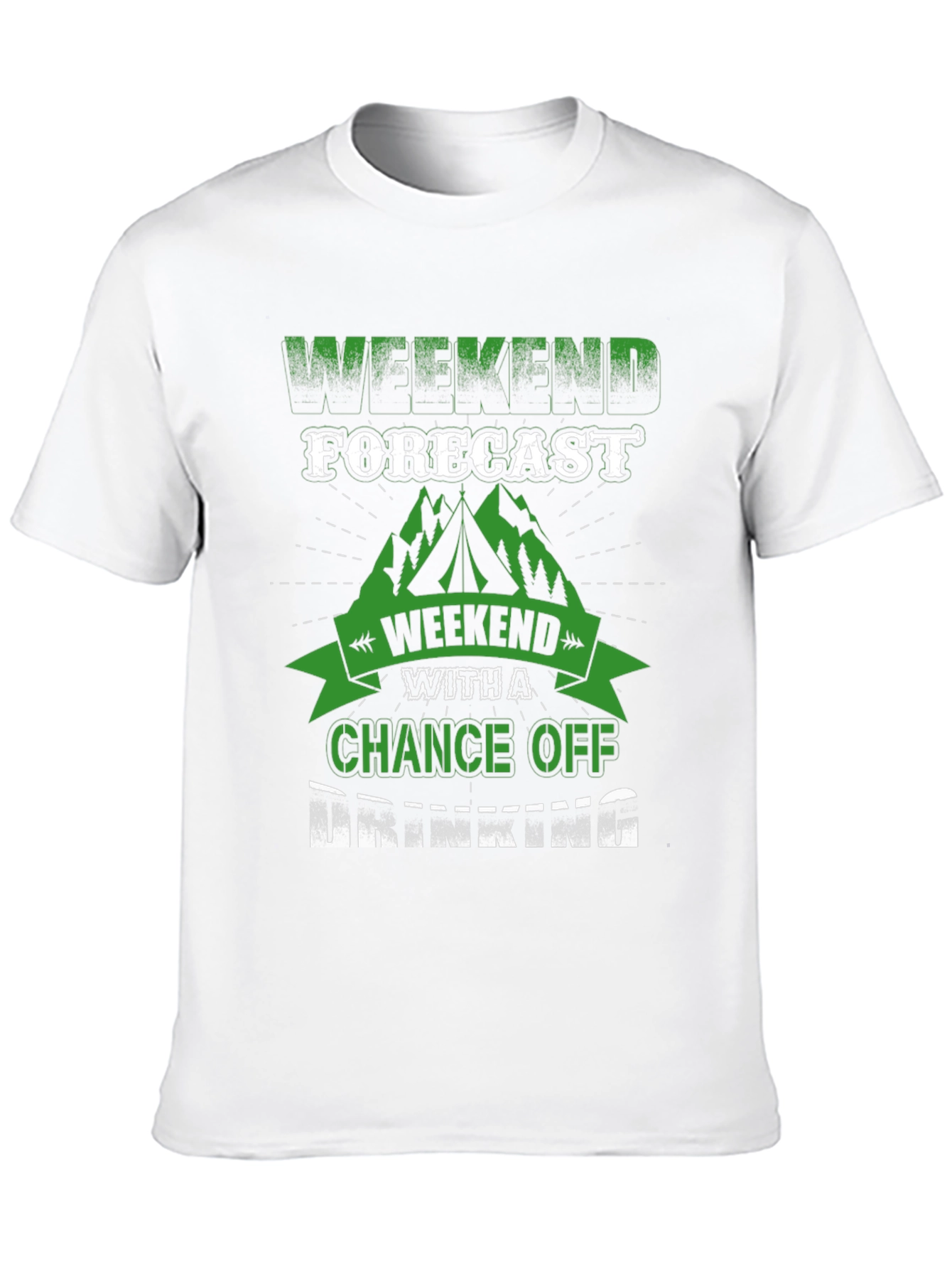 Weekend Forecast Drinking T-Shirt