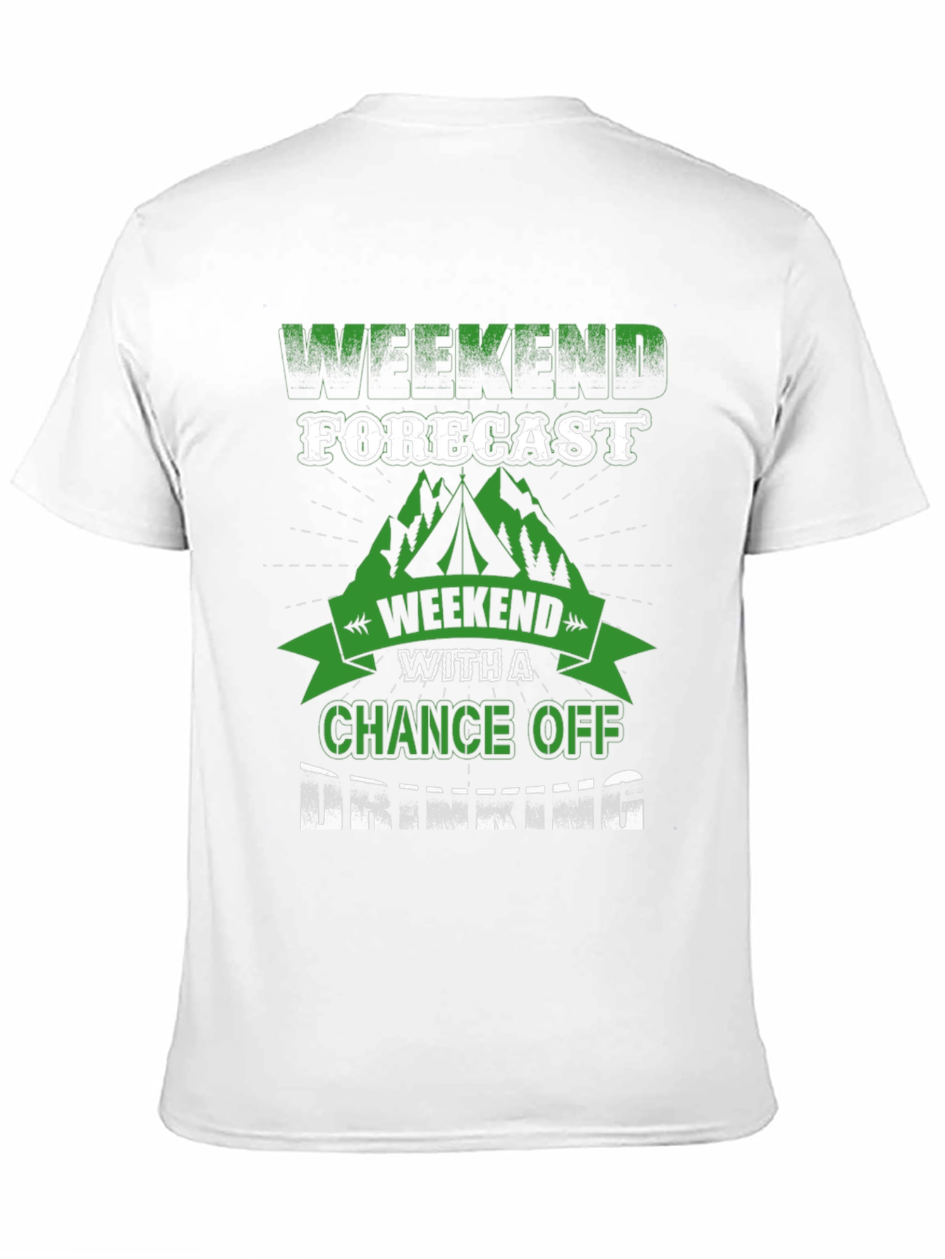 Weekend Forecast Drinking T-Shirt