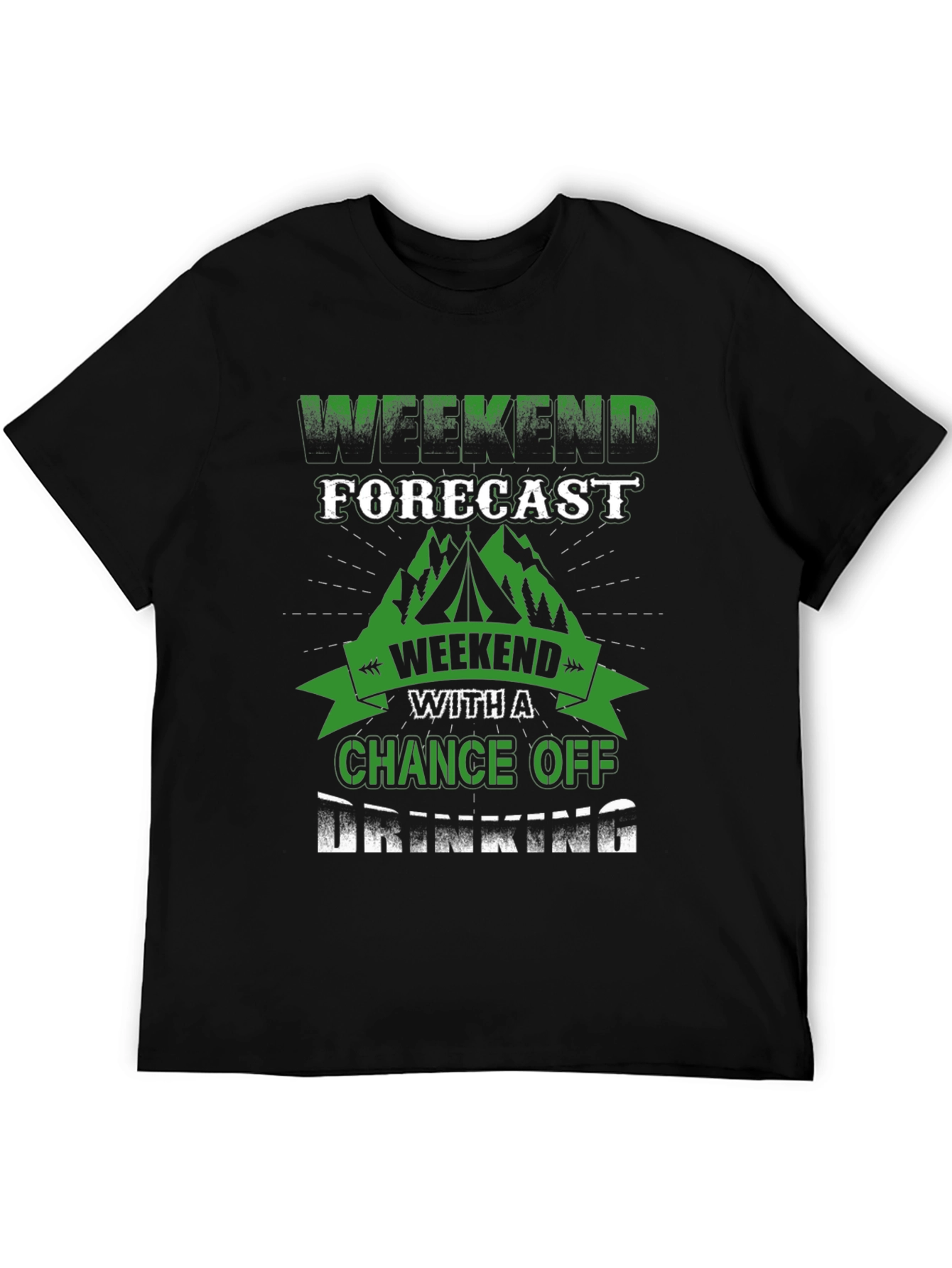 Weekend Forecast Drinking T-Shirt