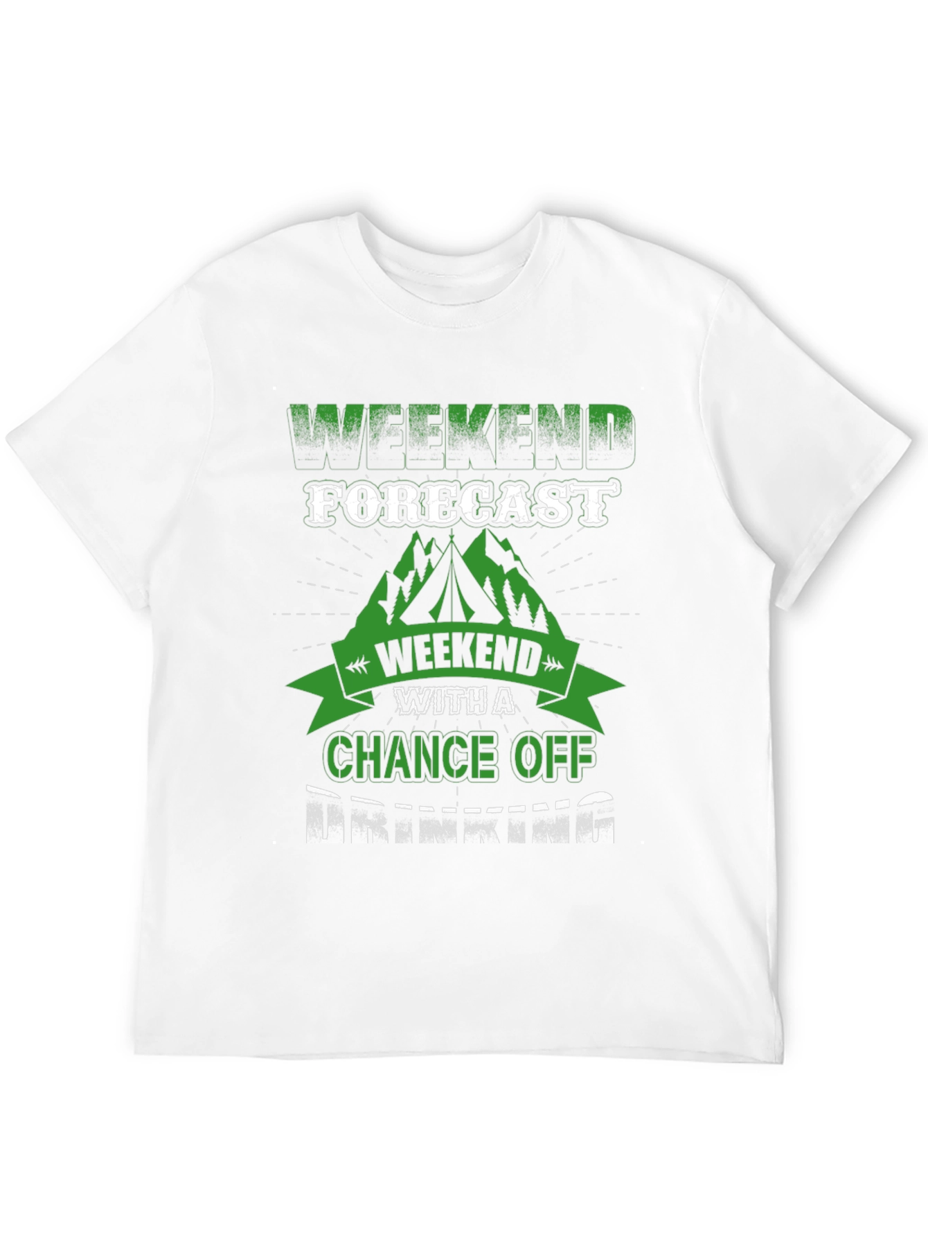 Weekend Forecast Drinking T-Shirt