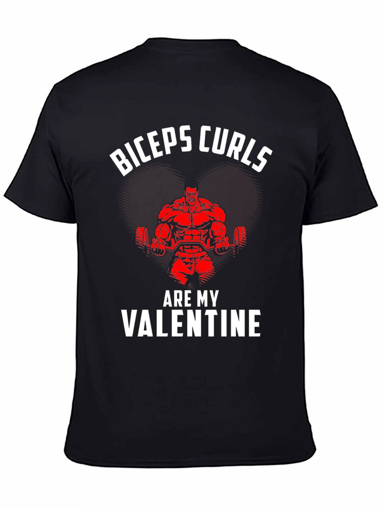 Biceps Curls Valentines Day T-Shirt