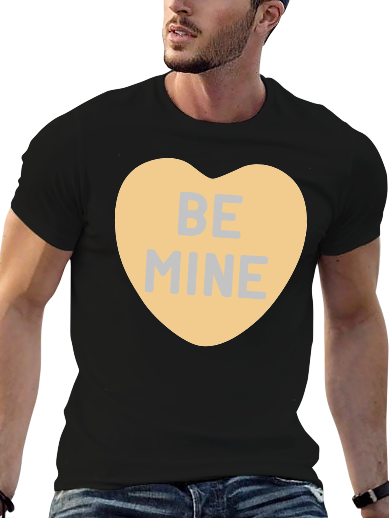 Be Mine Heart Valentines Day T-Shirt