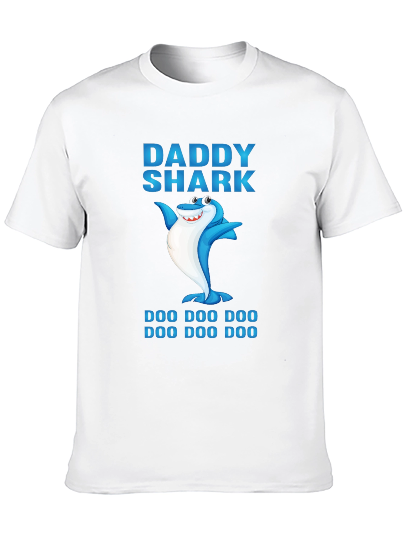 Daddy Shark Graphic Tee - Fun Family T-Shirt