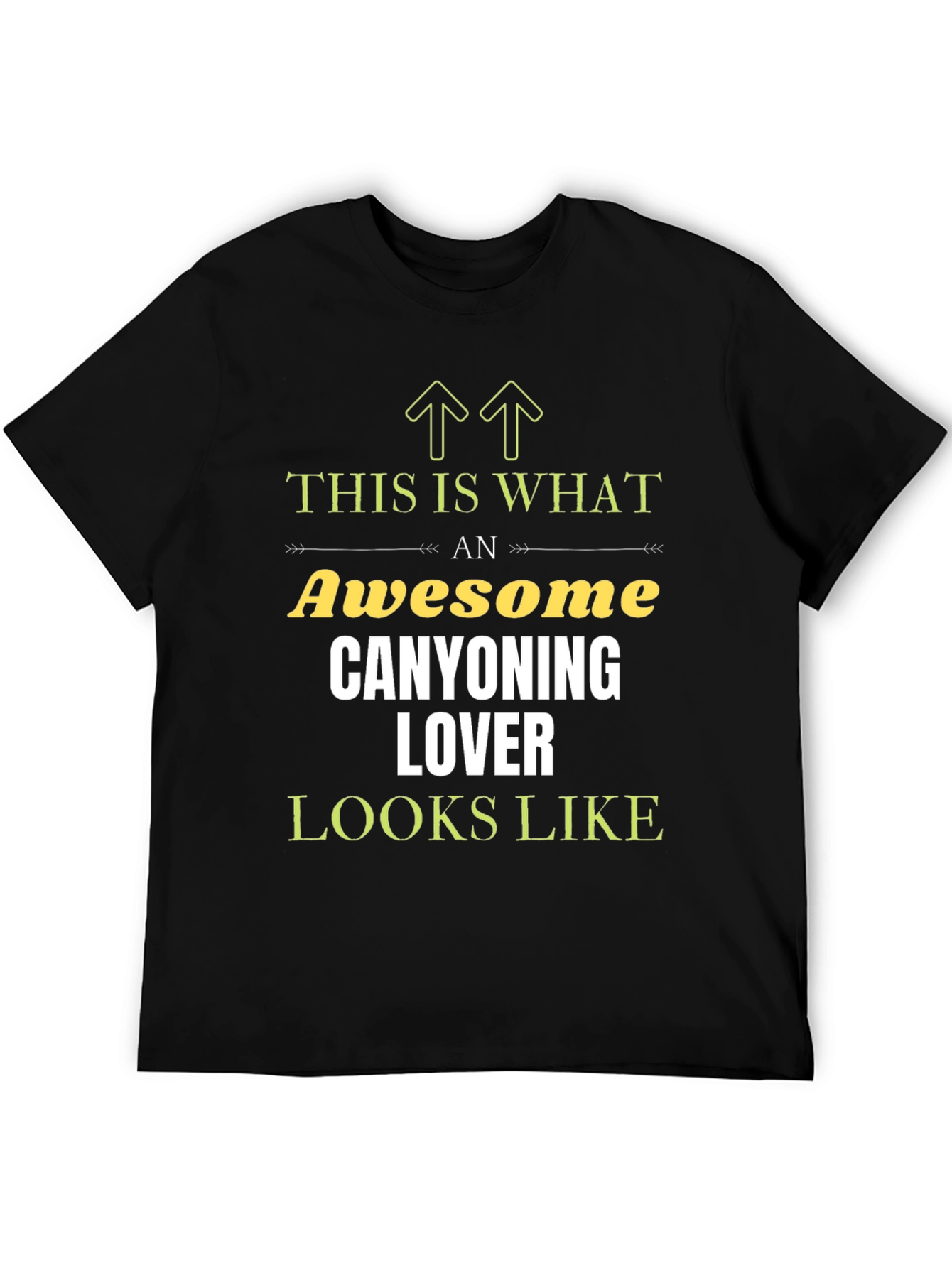 Awesome Canyoning Lover Graphic T-Shirt