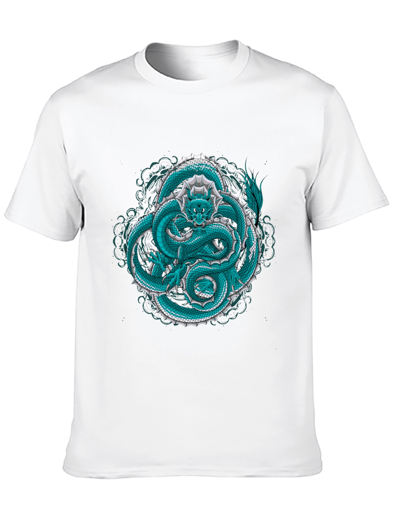 Dragon Graphic Tee - Cool Mythical Creature Shirt