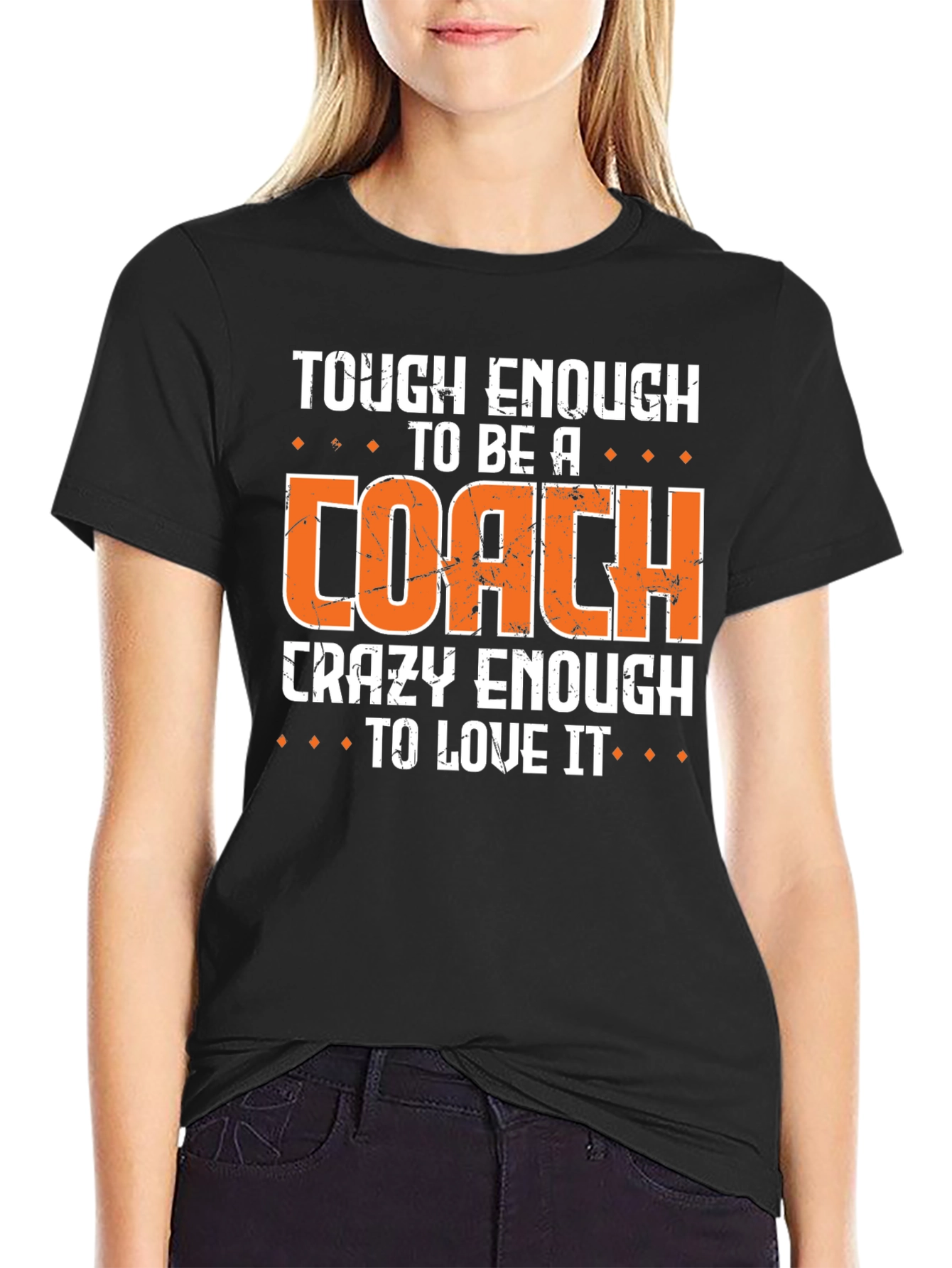Tough Enough Coach Graphic Tee