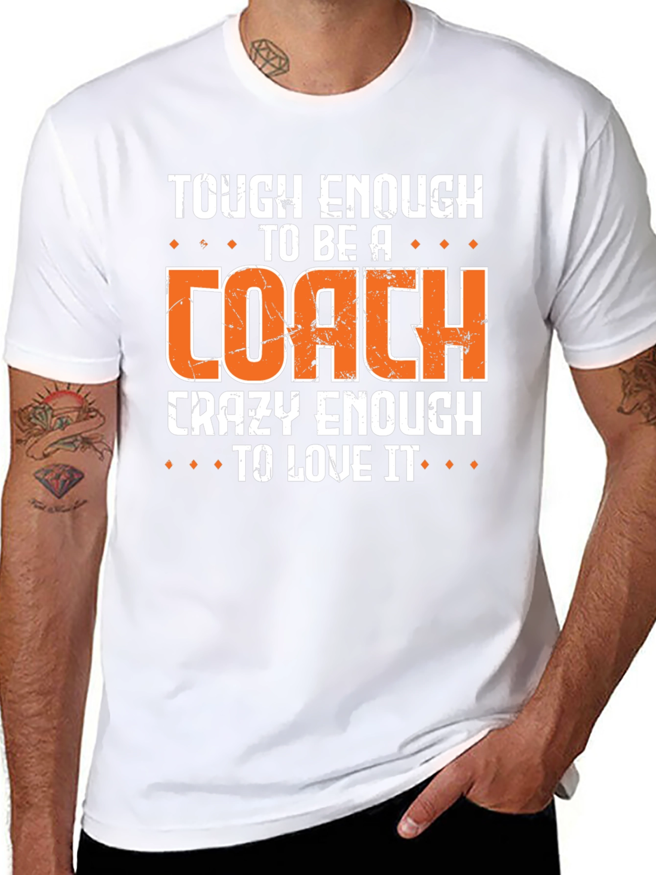 Tough Enough Coach Graphic Tee