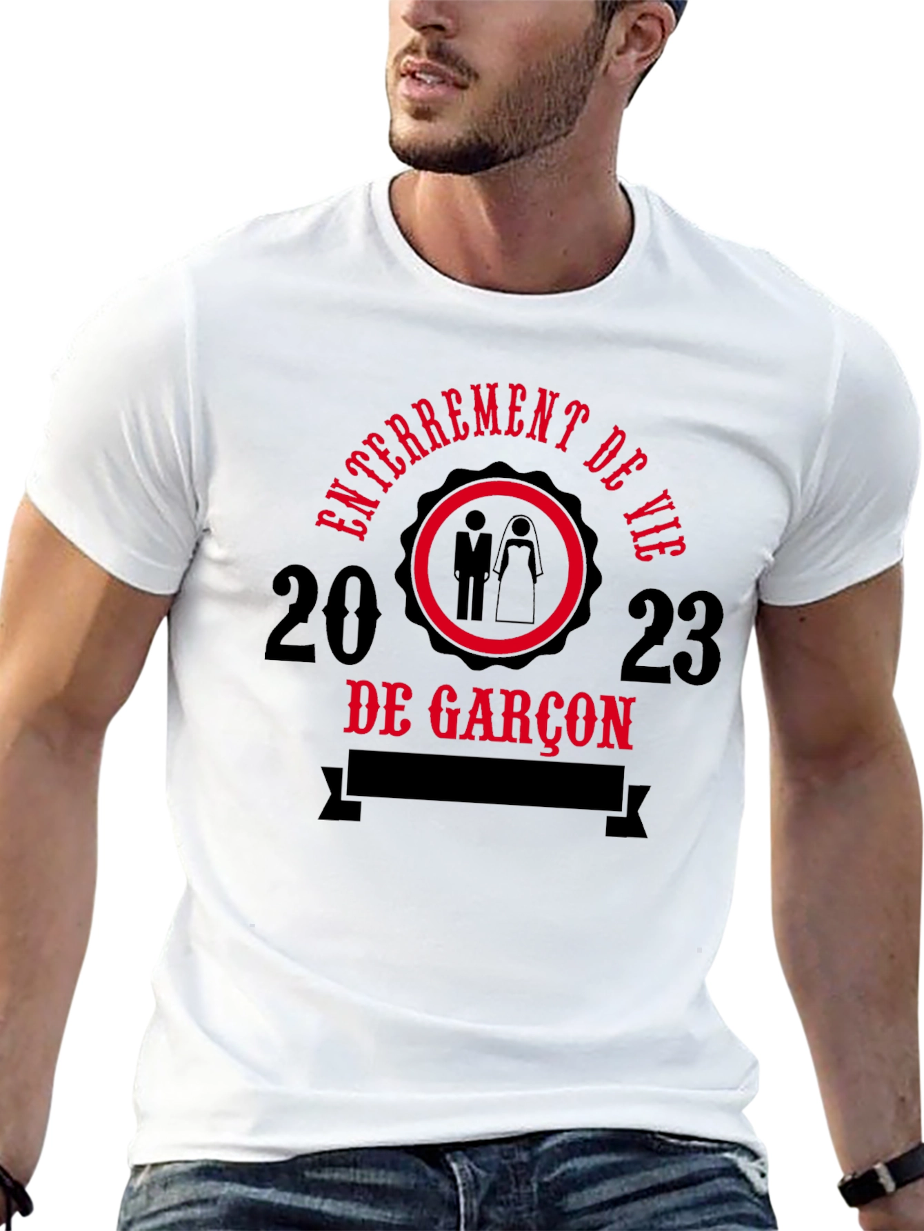 Grooms Bachelor Party T-Shirt - 2023 Wedding
