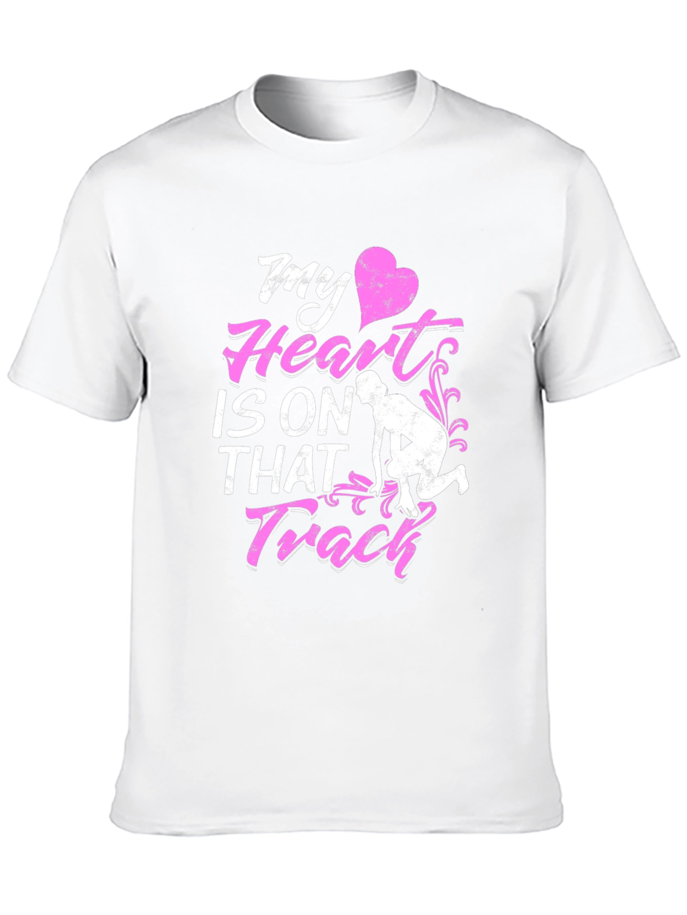 Track & Field Heart T-Shirt