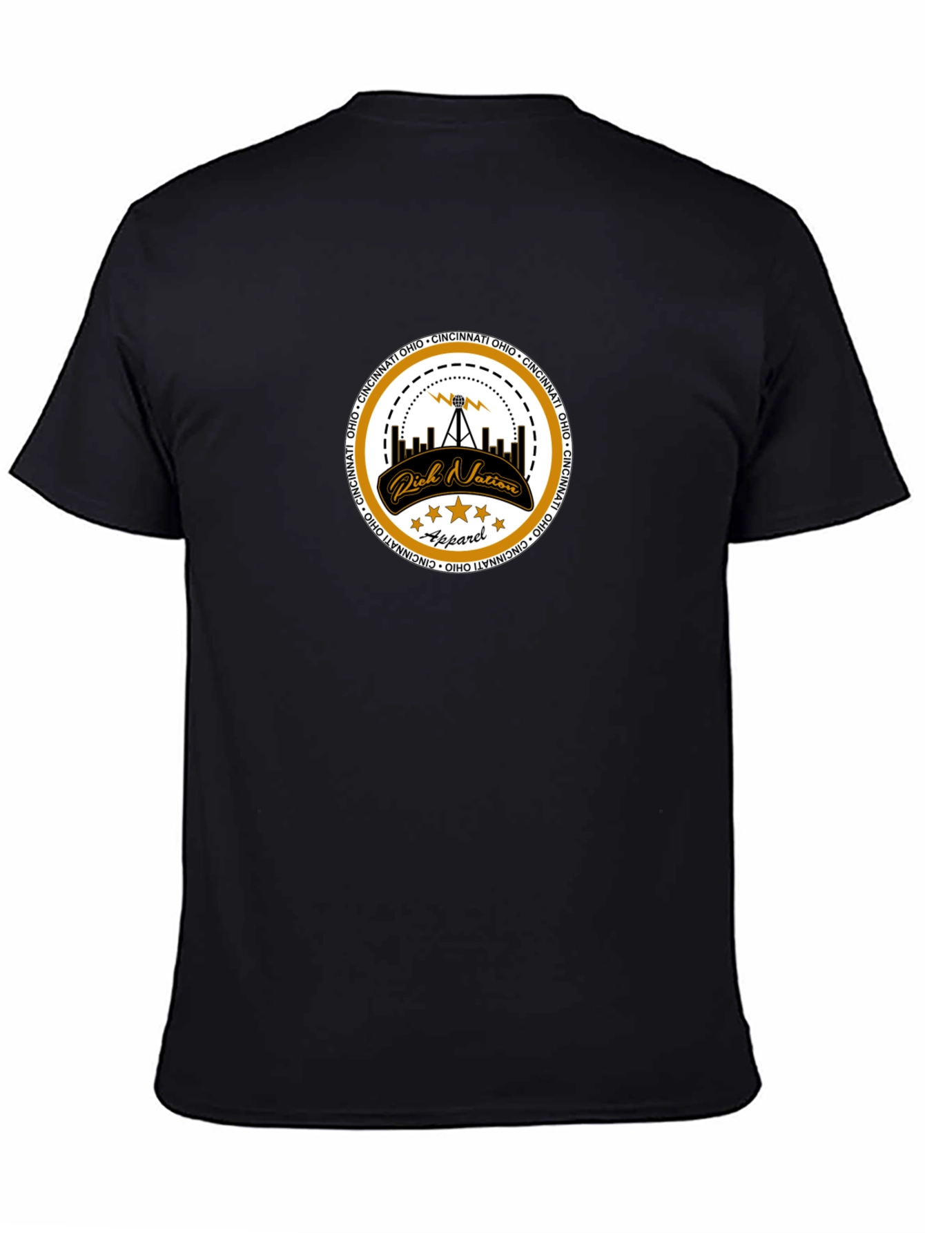 Cincinnati Ohio Rich Nation Apparel T-Shirt