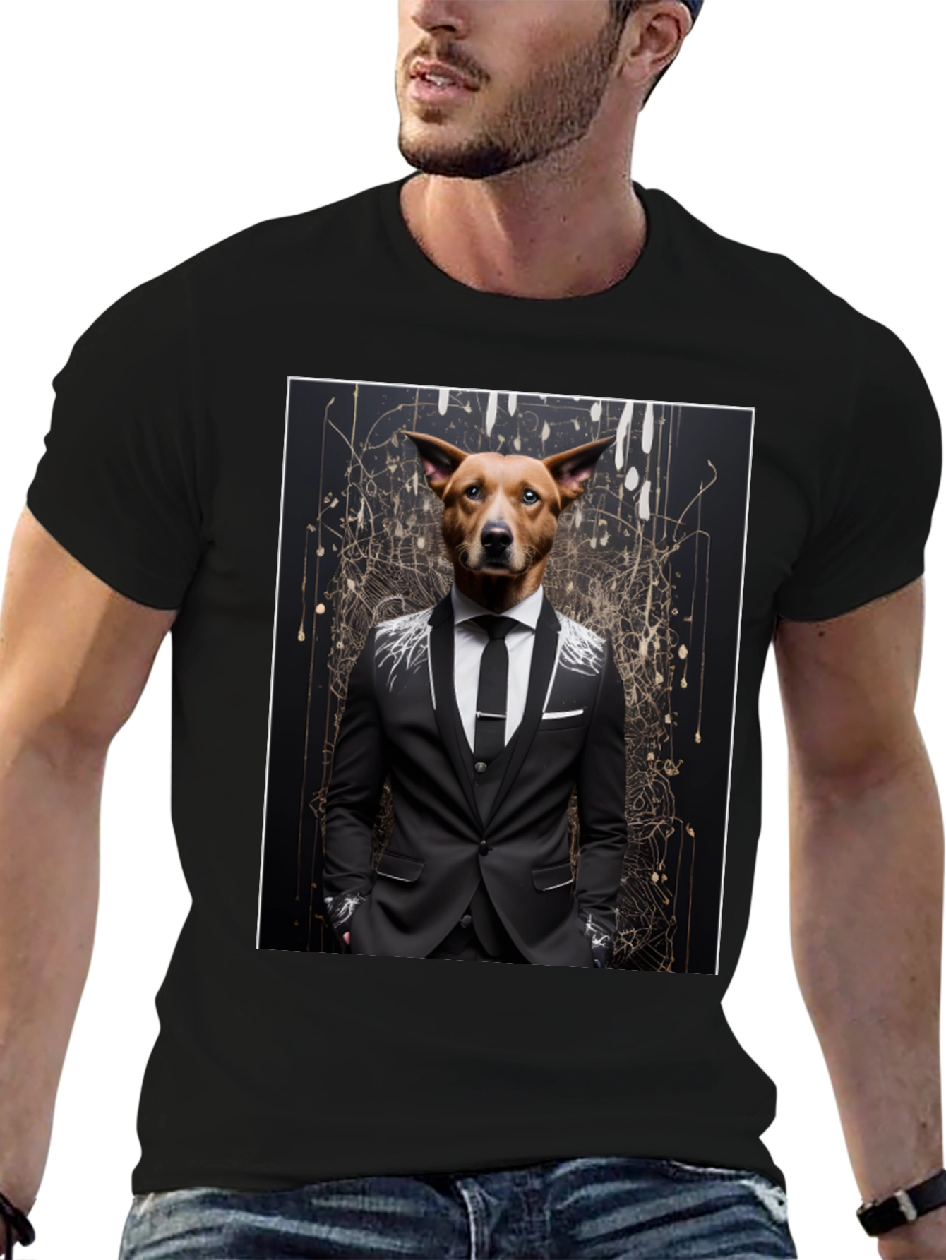 Dog in Suit T-Shirt