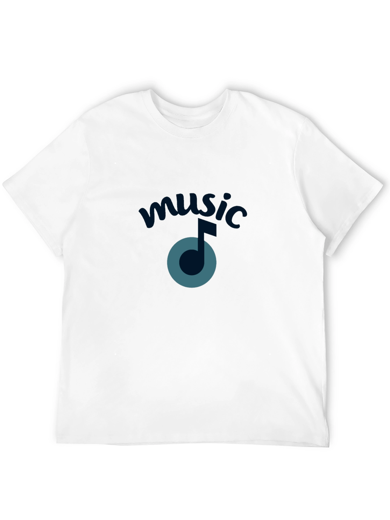 Music Note Graphic Tee - Stylish Comfort