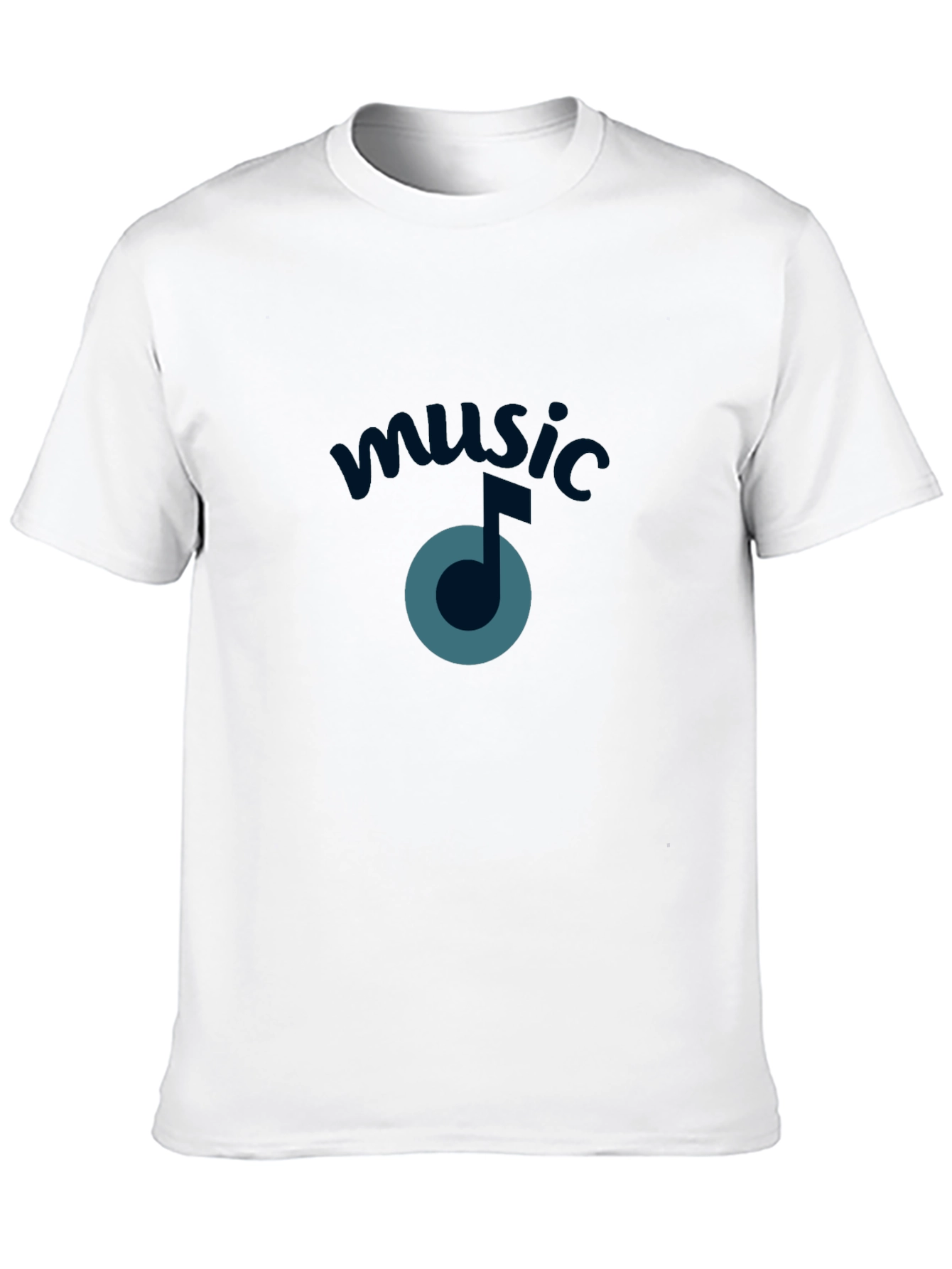 Music Note Graphic Tee - Stylish Comfort