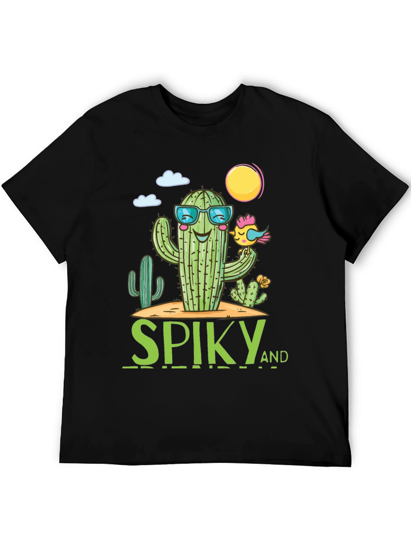 Spiky and Friends Cactus T-Shirt - Cool Summer Vibes!
