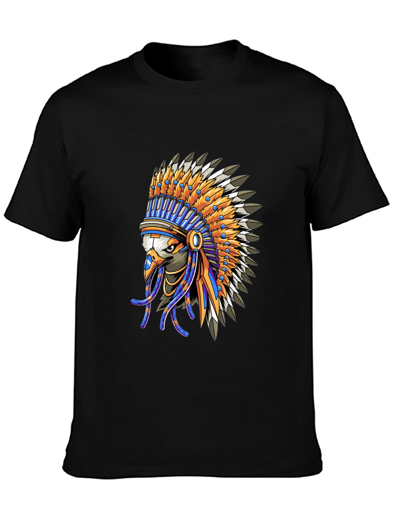 Eagle Headdress Graphic T-Shirt