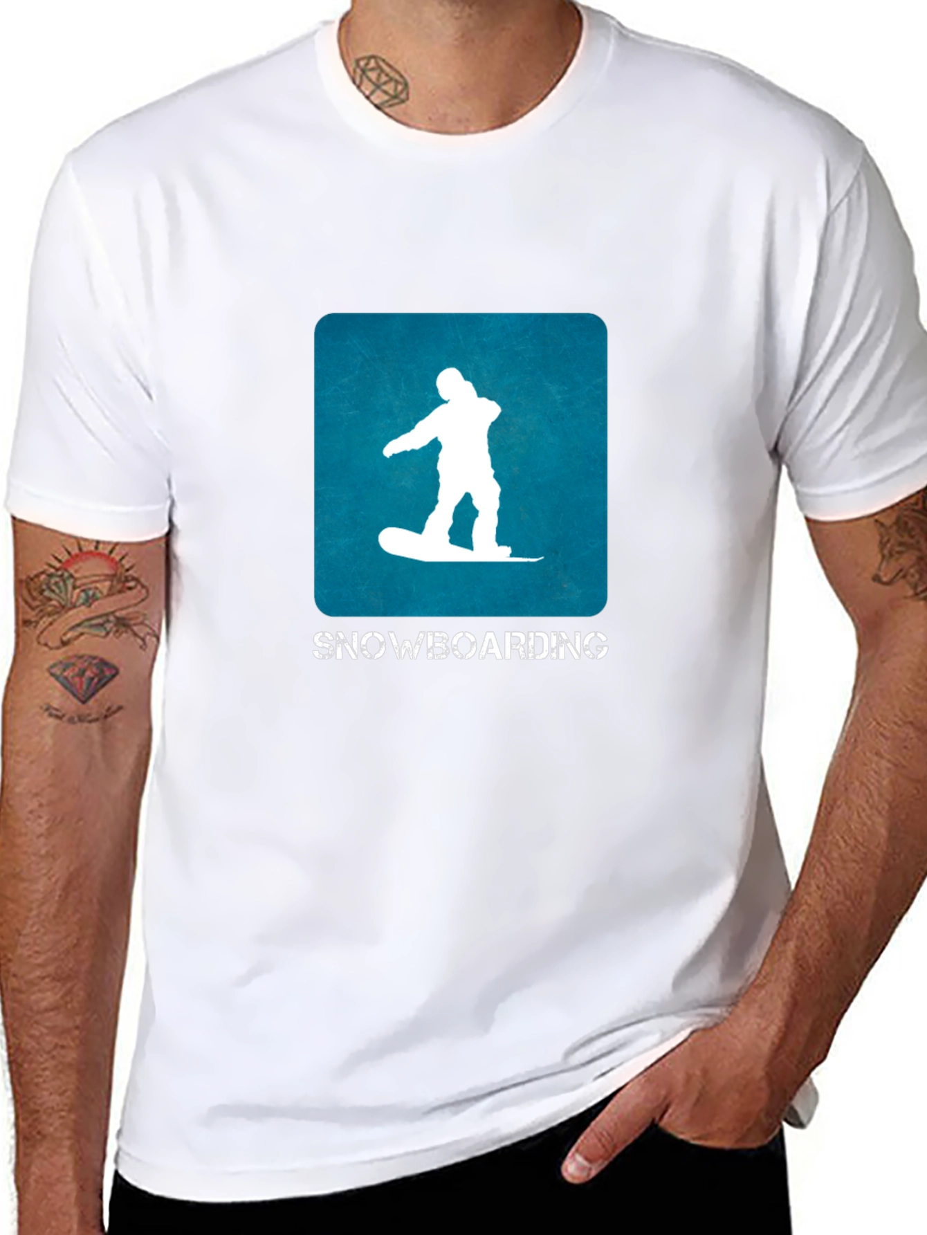 Snowboarding Graphic T-Shirt