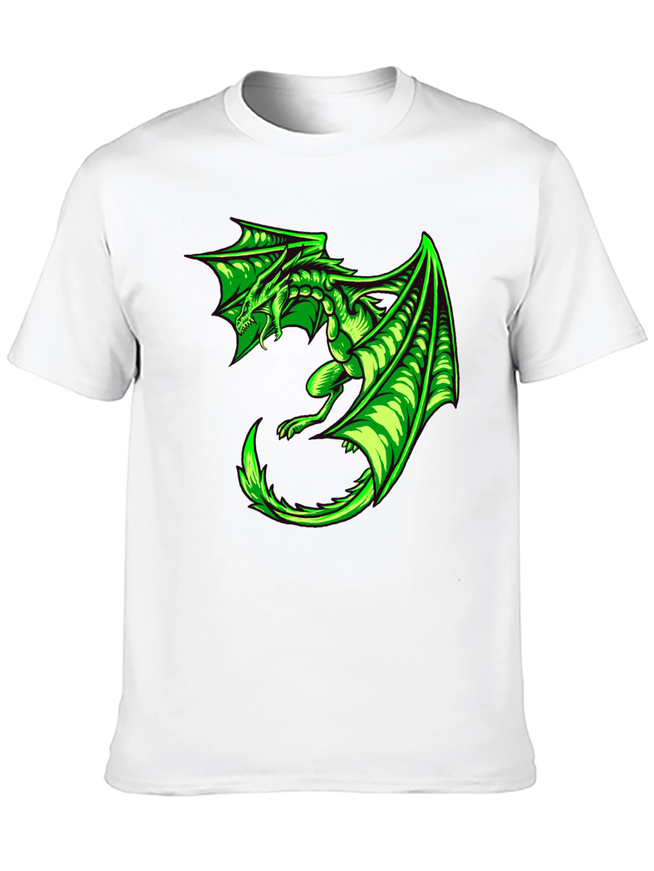 Green Dragon Graphic Tee - Mens