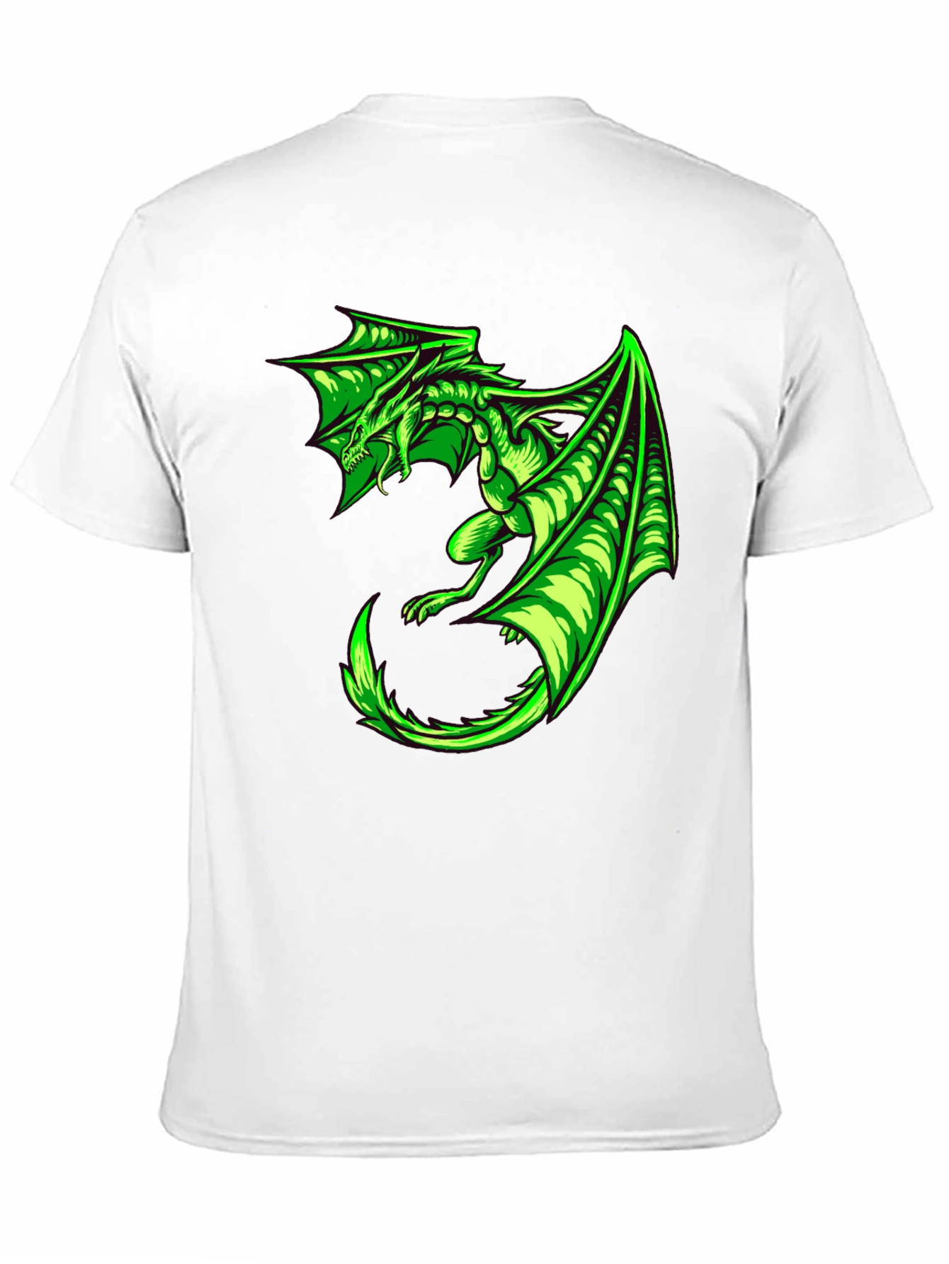 Green Dragon Graphic Tee - Mens