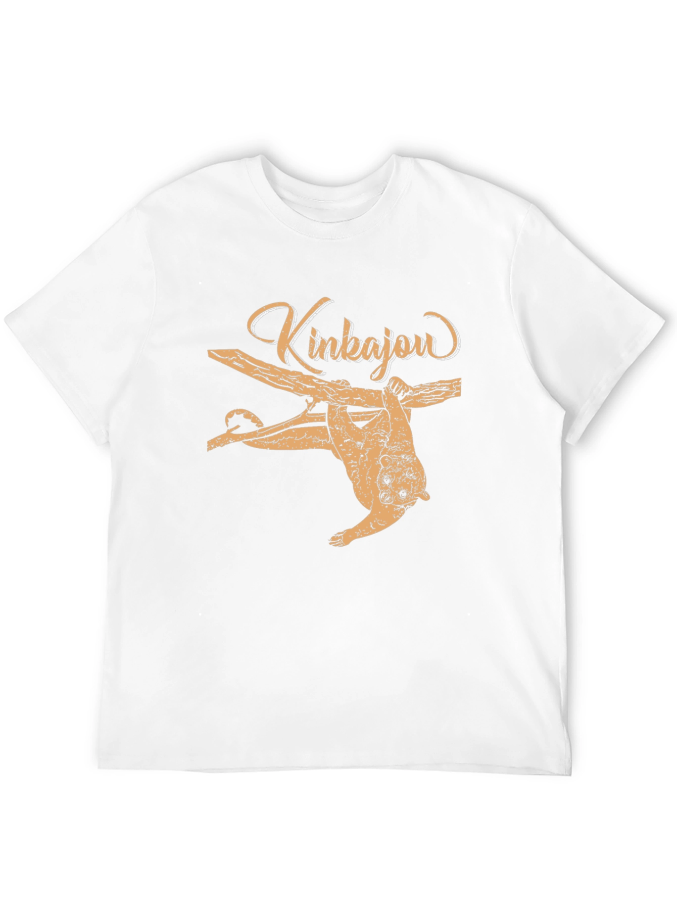Kinkajou Animal Graphic Print Tee - Black