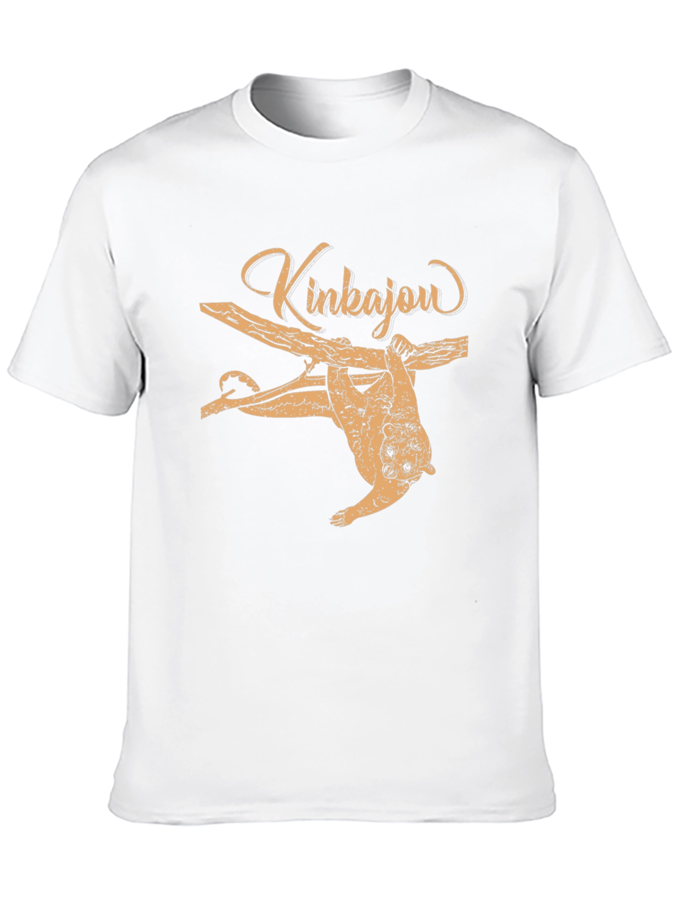 Kinkajou Animal Graphic Print Tee - Black