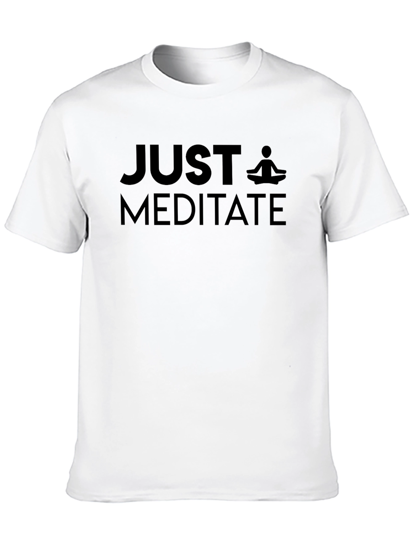 Just Meditate Graphic Tee - Relaxed Fit