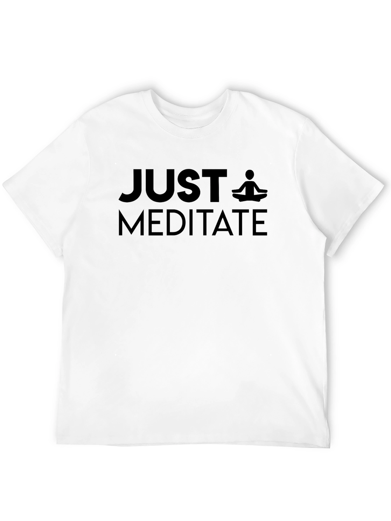 Just Meditate Graphic Tee - Relaxed Fit