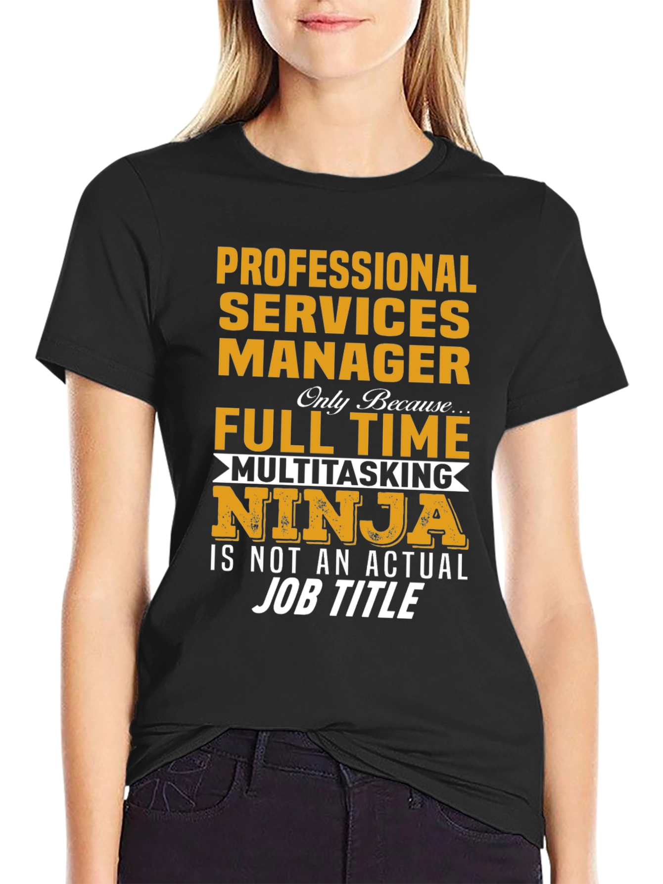 Professional Services Manager Ninja T-Shirt