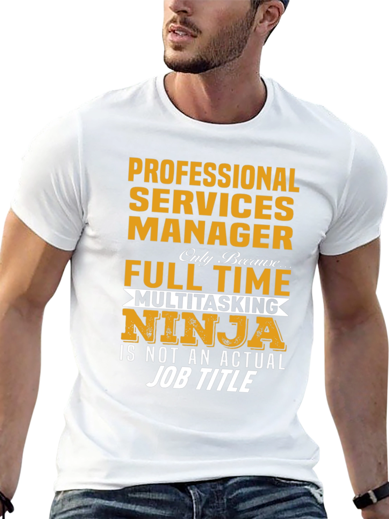 Professional Services Manager Ninja T-Shirt
