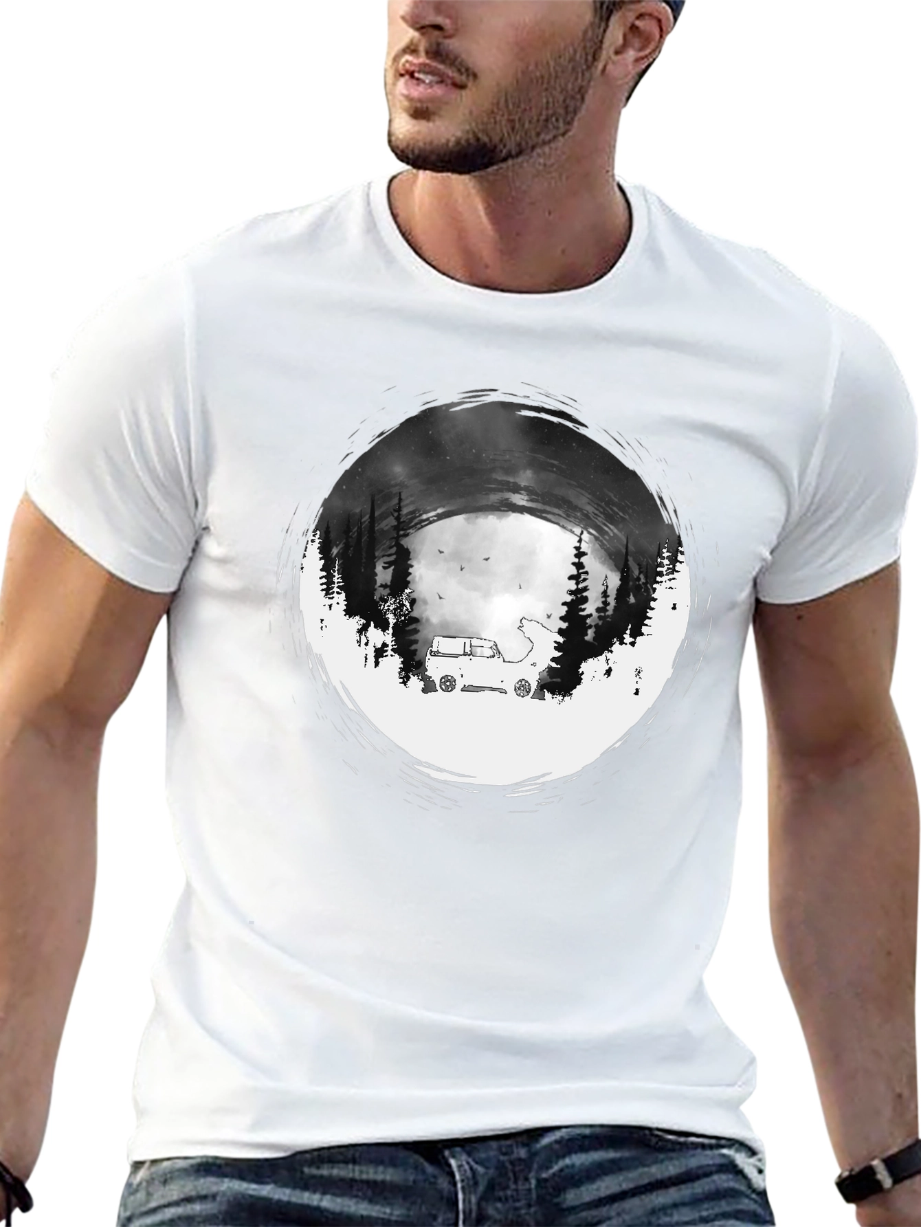 Nature Explorer Tee - Black