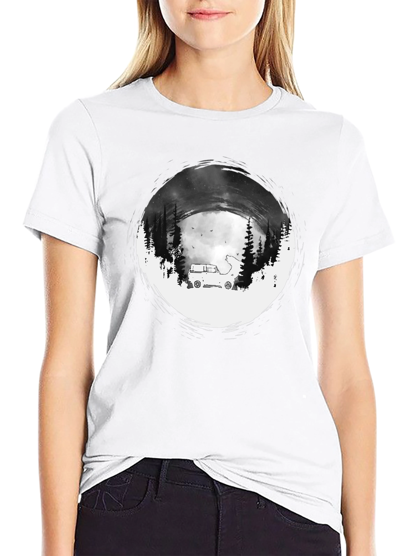 Nature Explorer Tee - Black