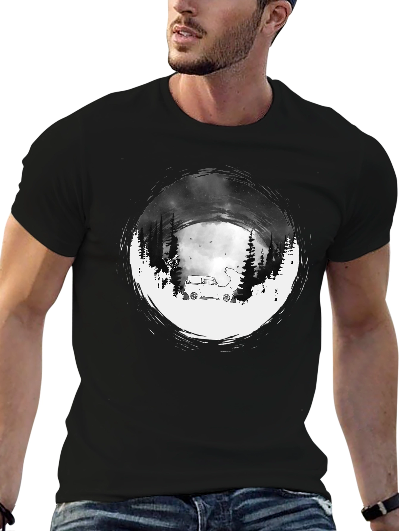 Nature Explorer Tee - Black