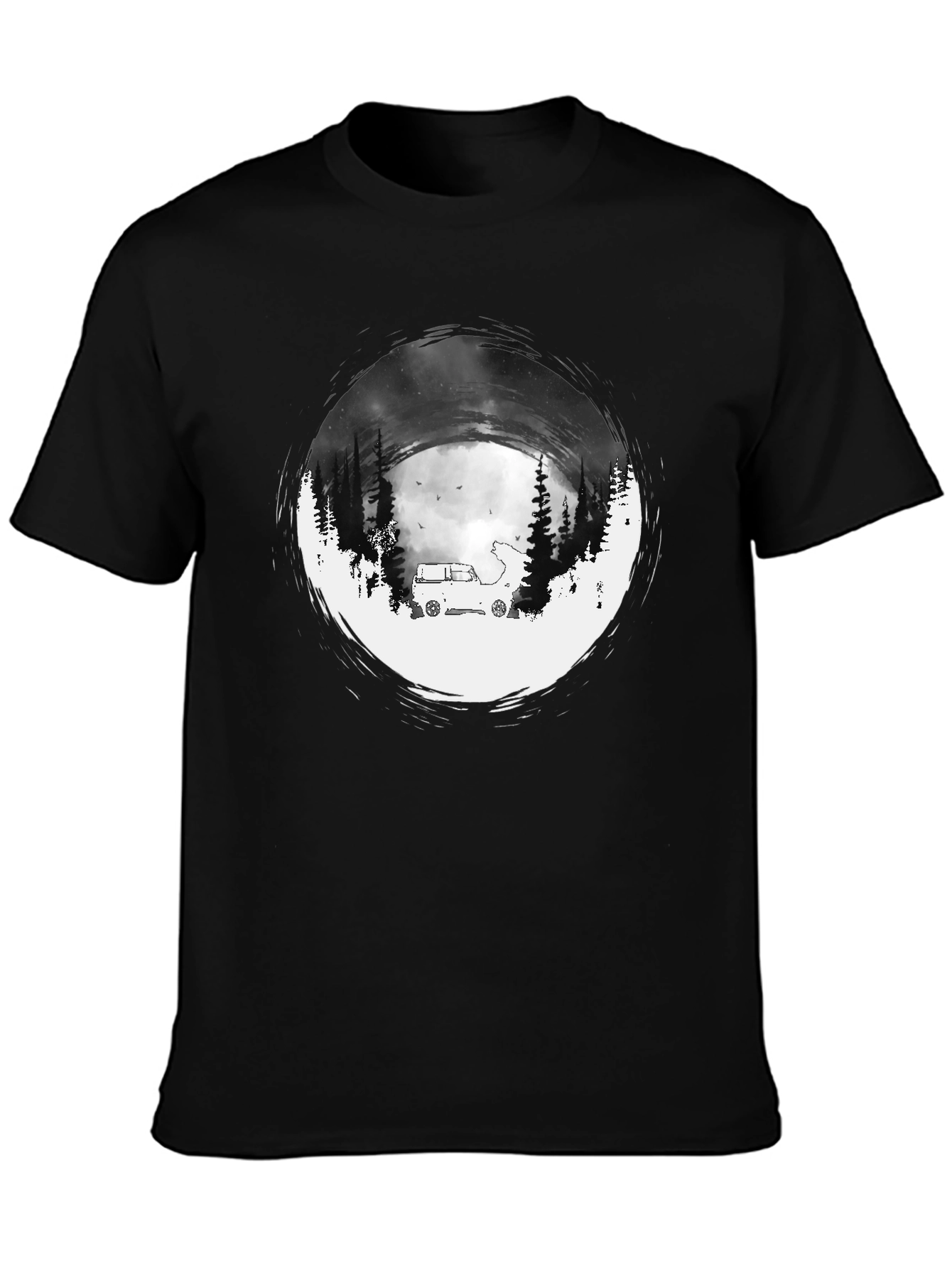 Nature Explorer Tee - Black