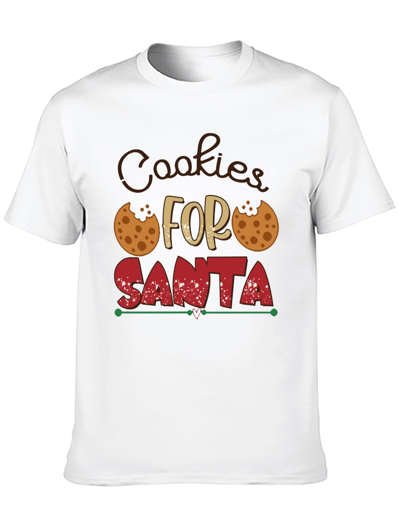 Cookies for Santa T-Shirt - Holiday Festive Wear