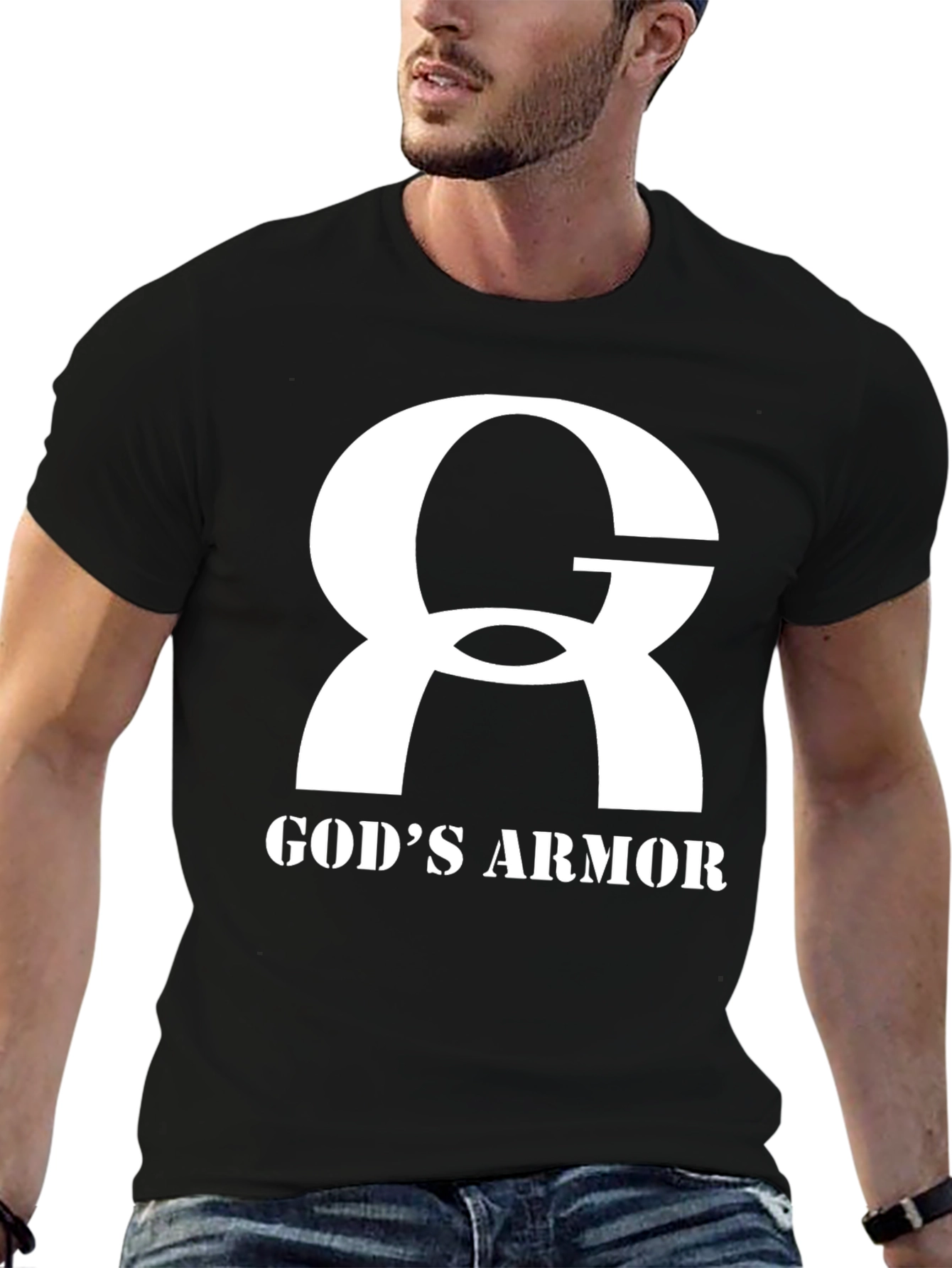 Gods Armor Graphic Tee - Christian Faith Apparel