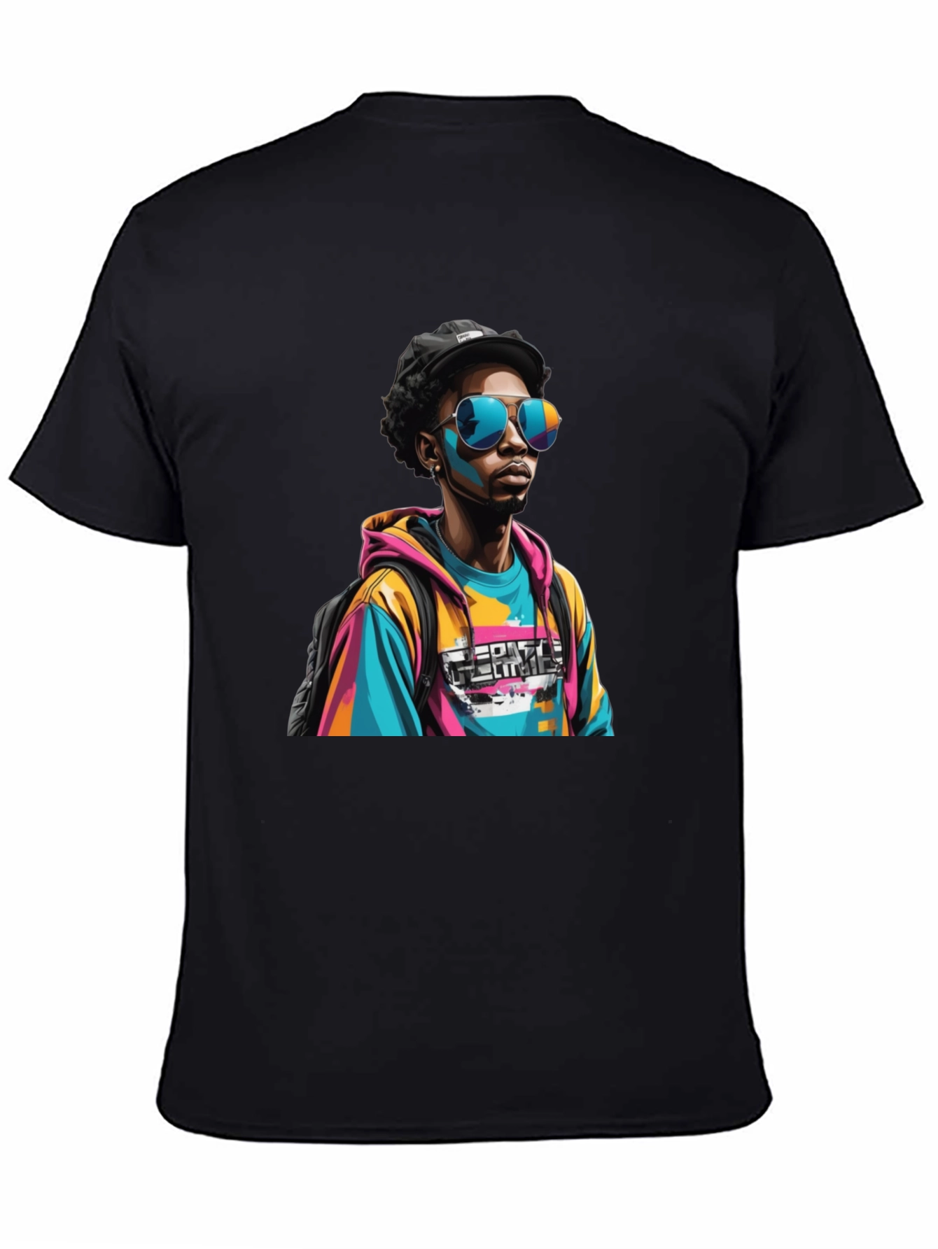 Vibrant Graphic Tee - Urban Style