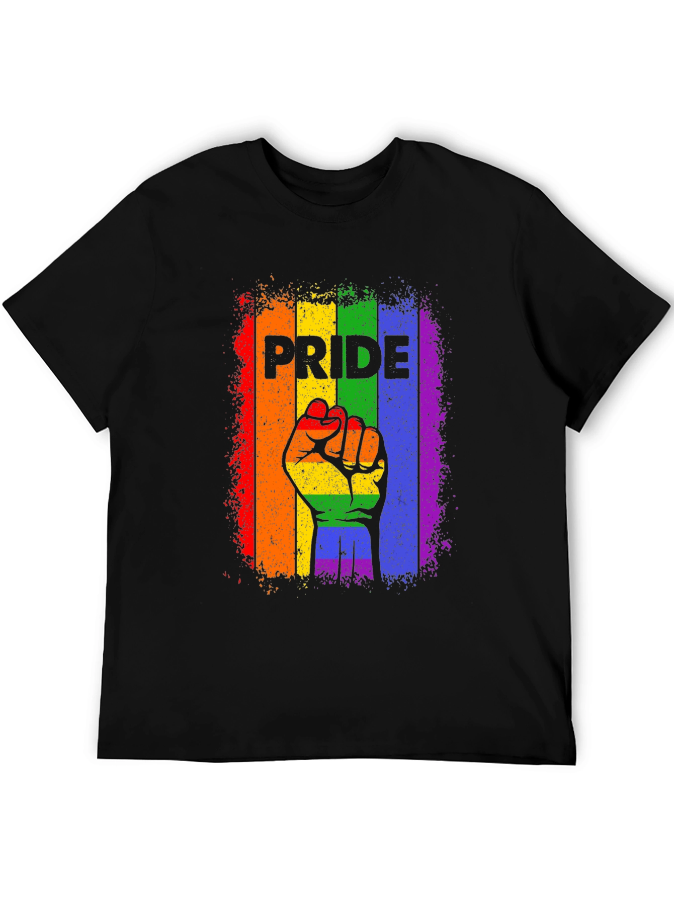Pride Rainbow Fist Graphic Tee