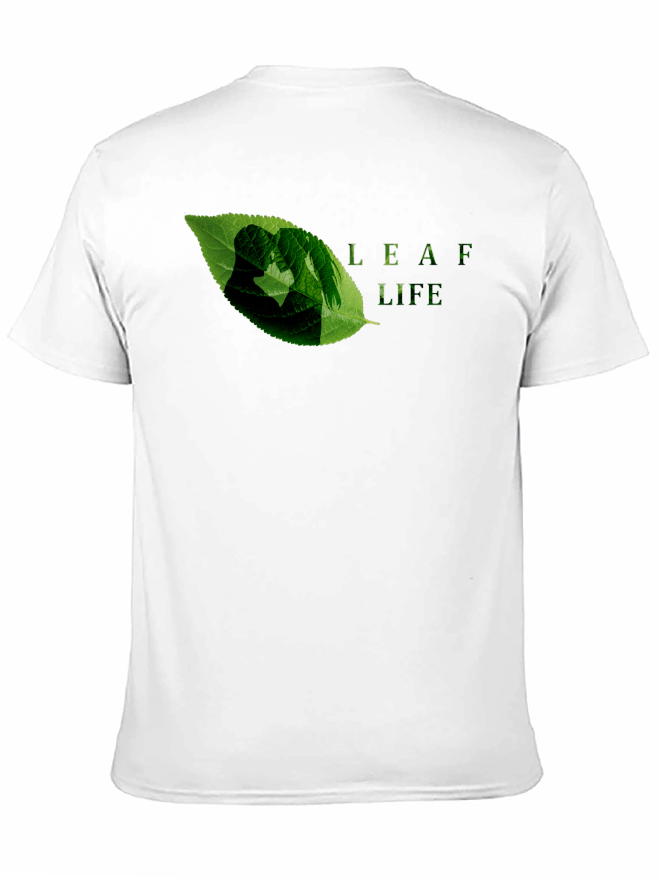 Leaf Life Graphic Tee - Eco-Friendly Design
