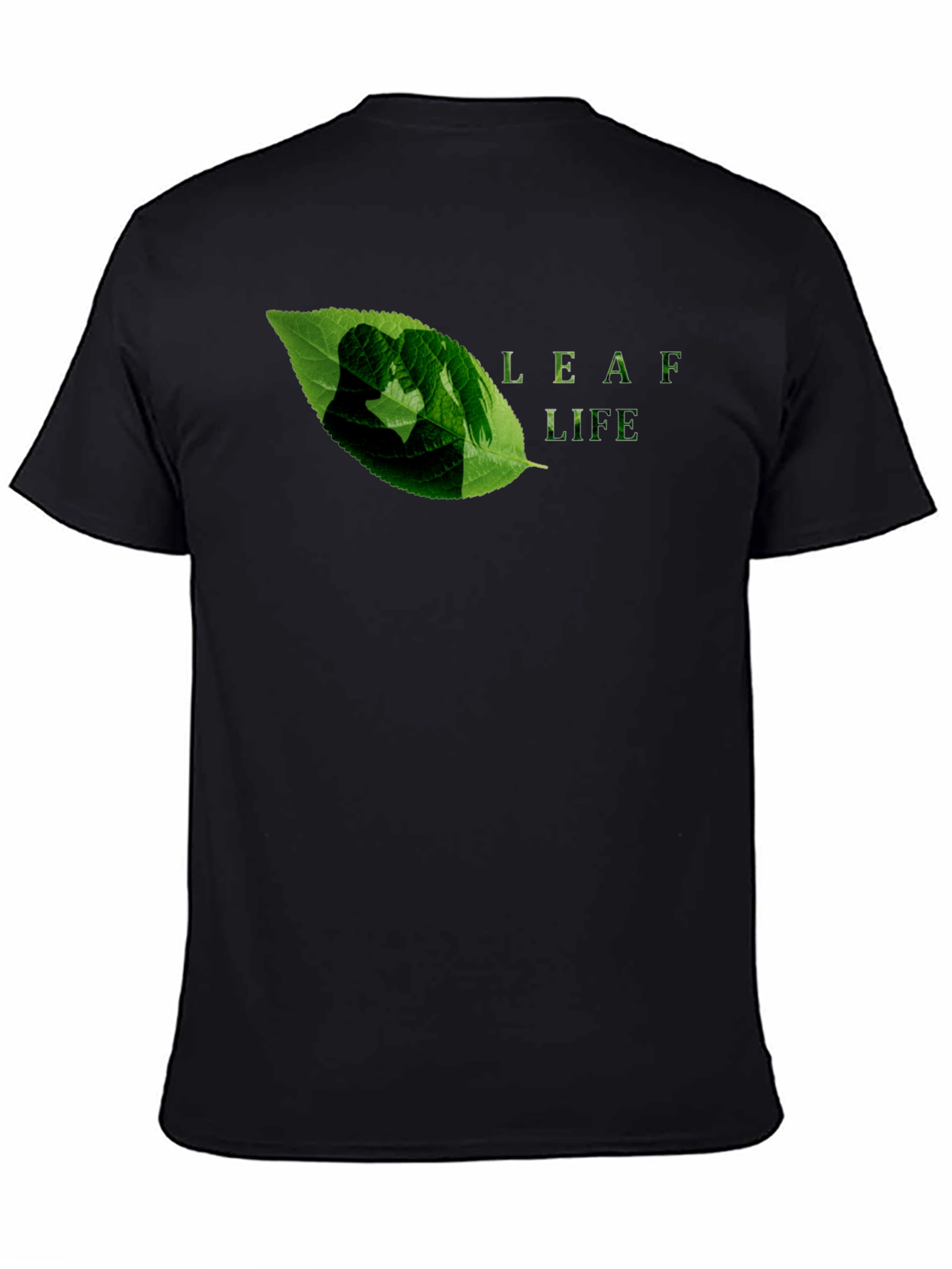 Leaf Life Graphic Tee - Eco-Friendly Design