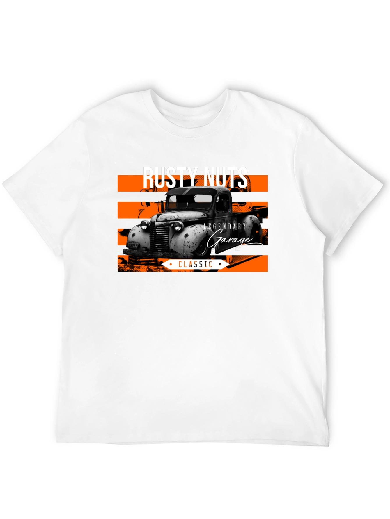 Rusty Nuts Garage Graphic Tee - Classic Truck