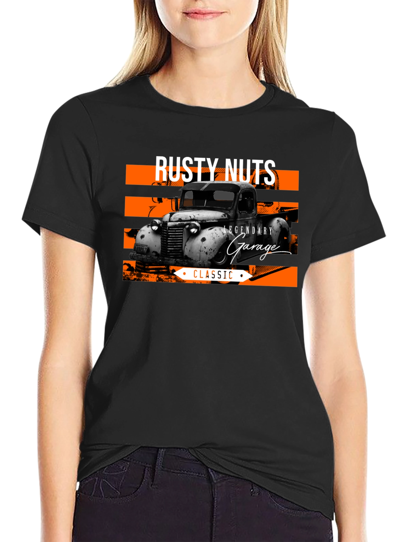 Rusty Nuts Garage Graphic Tee - Classic Truck