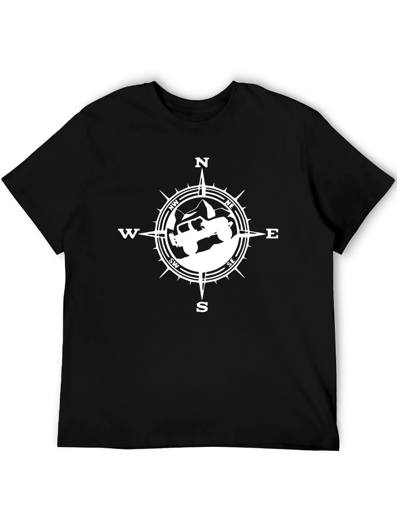 Off-Road Compass Graphic Tee - Adventure Awaits!