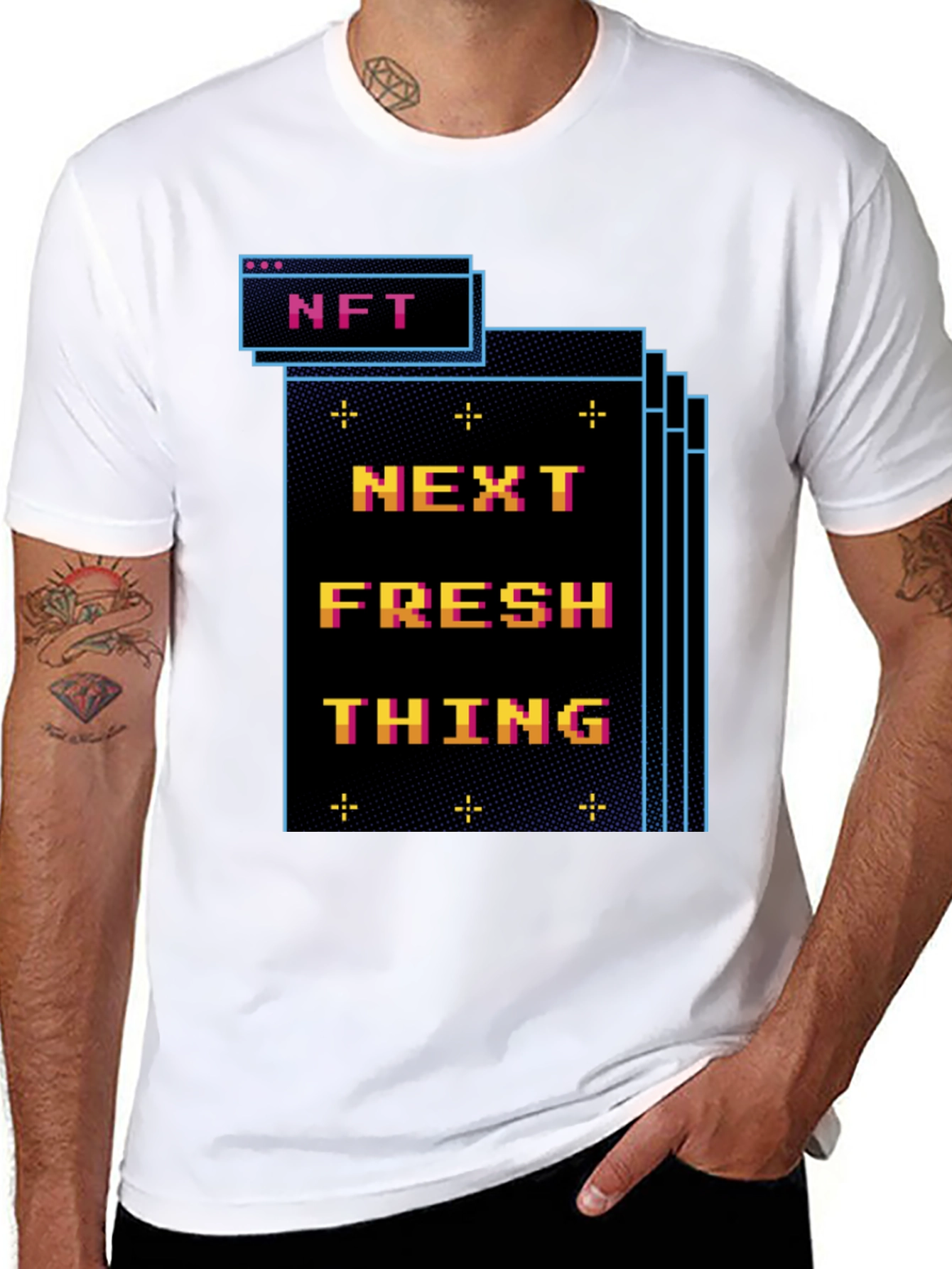NFT Next Fresh Thing Pixel Art T-Shirt