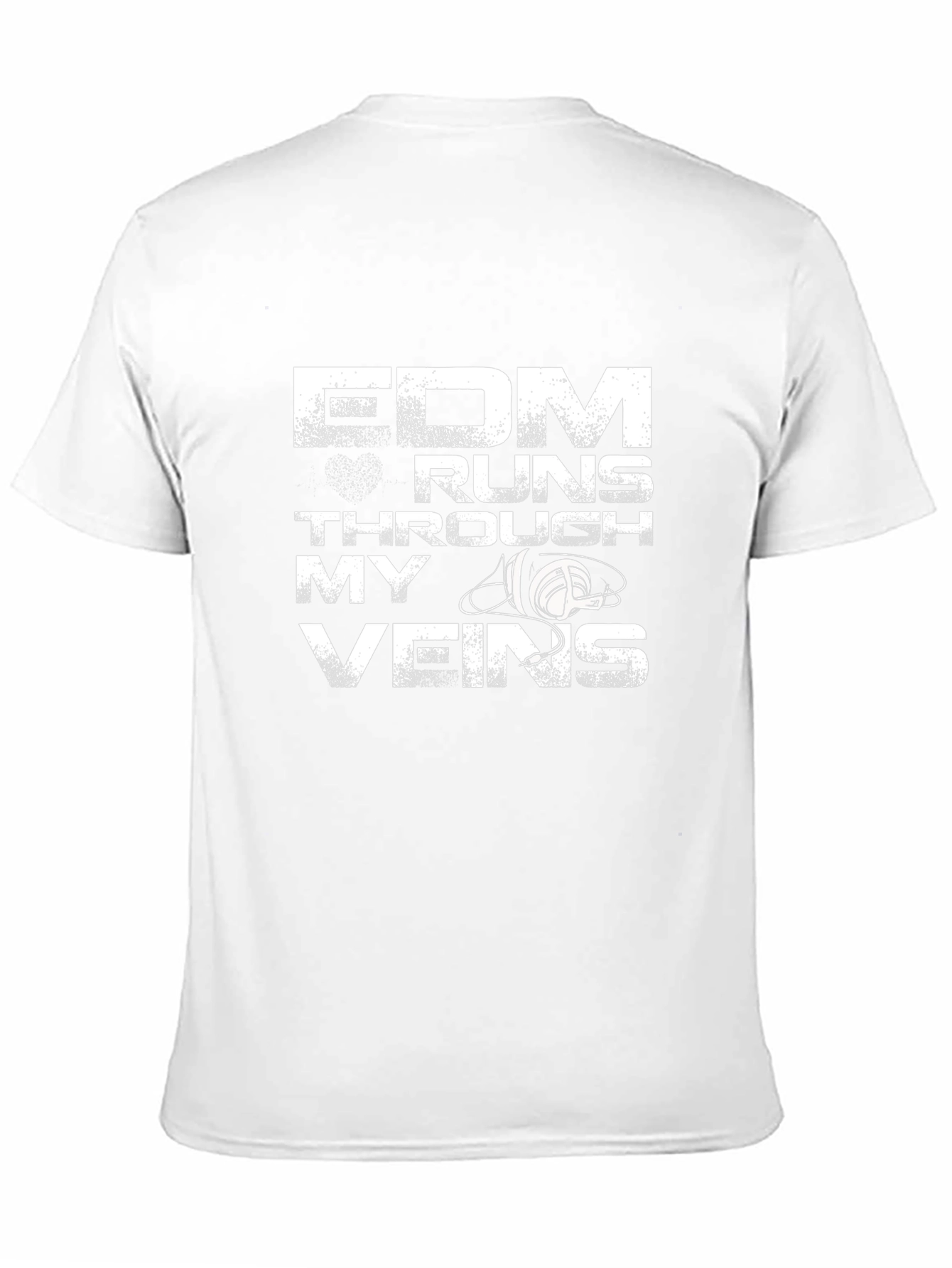 EDM Runs Through My Veins Graphic Tee