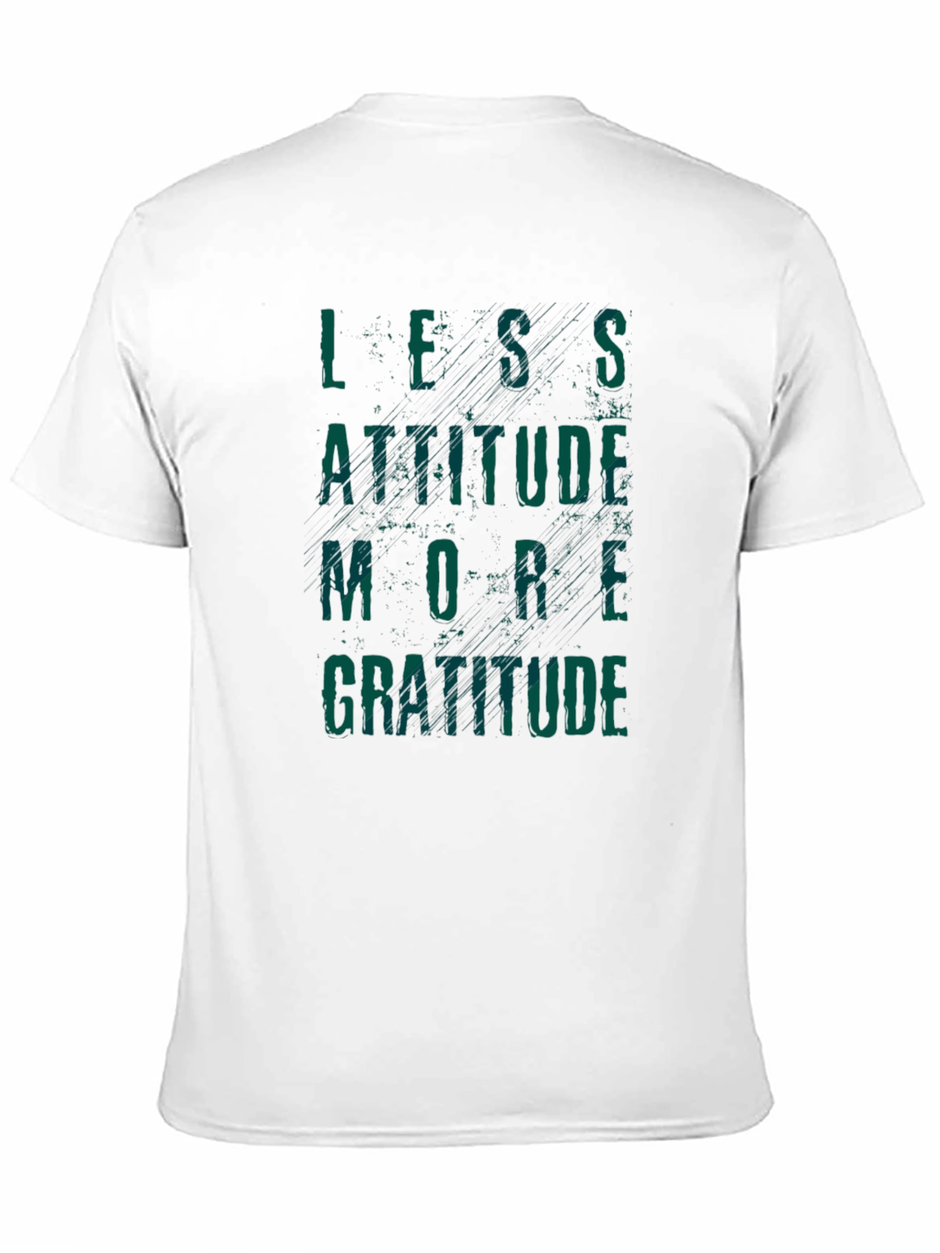 Less Attitude More Gratitude Graphic Tee - Unisex