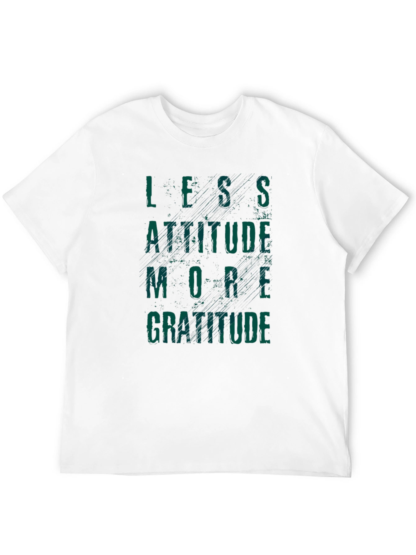 Less Attitude More Gratitude Graphic Tee - Unisex