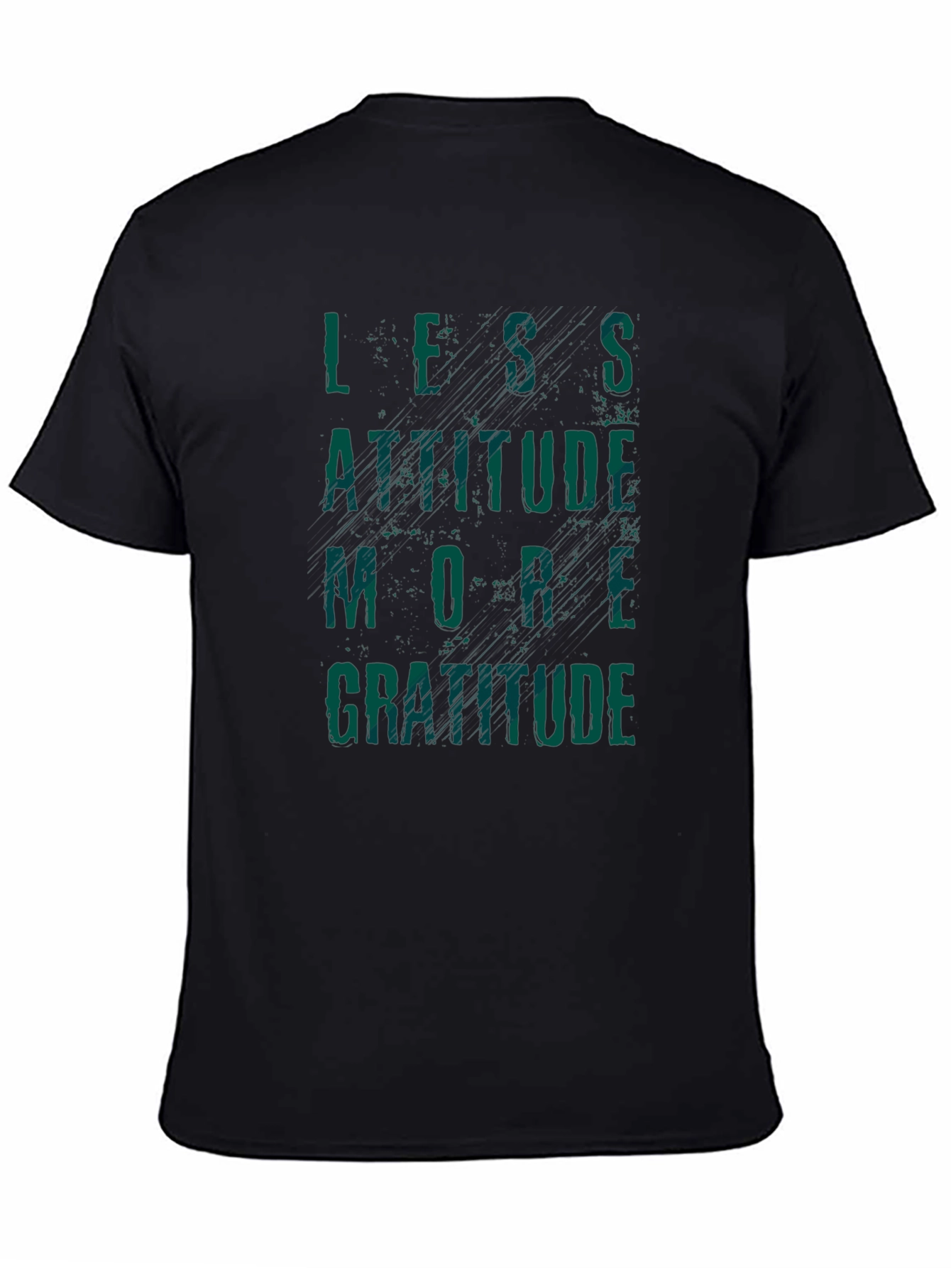 Less Attitude More Gratitude Graphic Tee - Unisex
