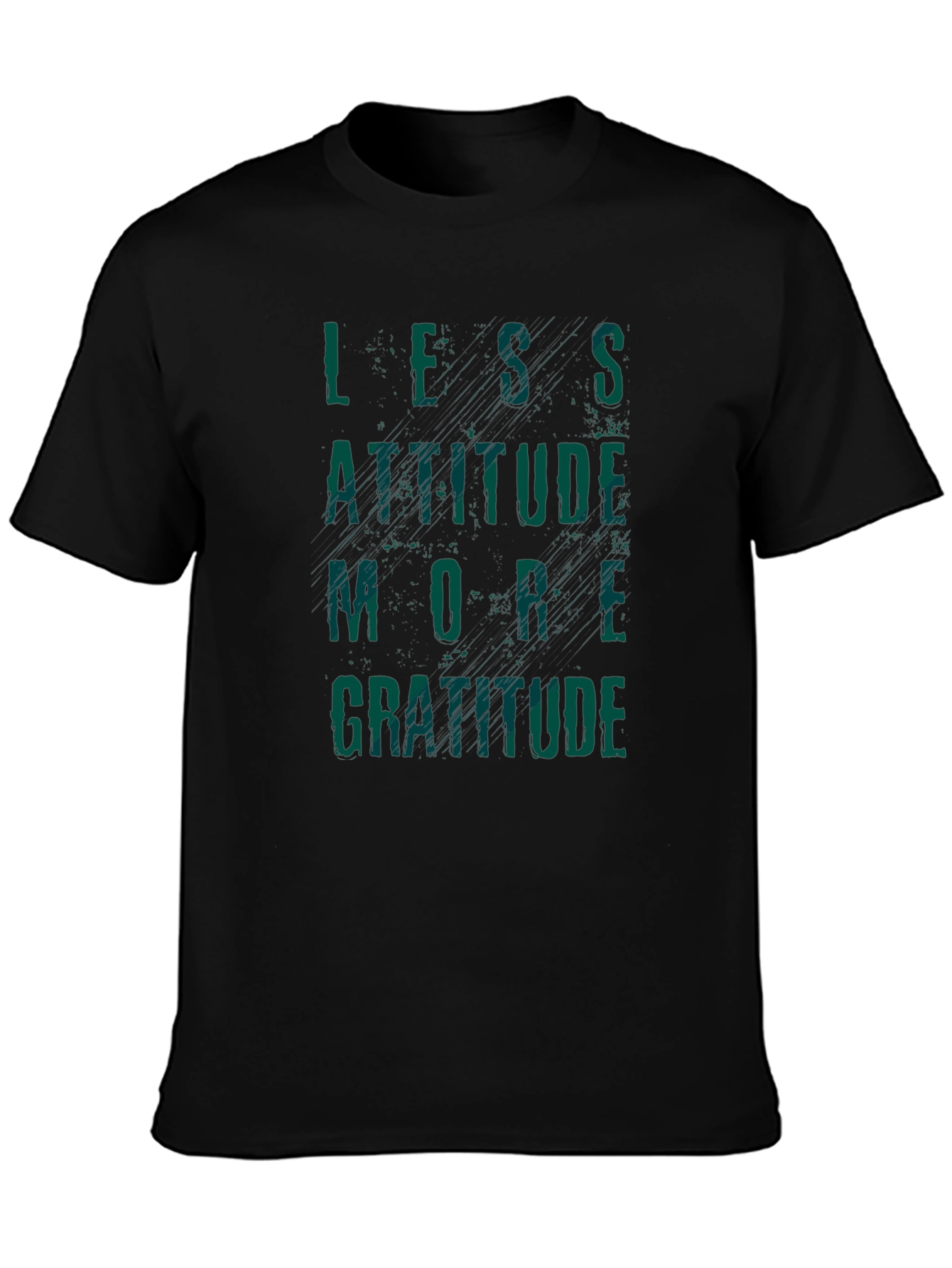 Less Attitude More Gratitude Graphic Tee - Unisex