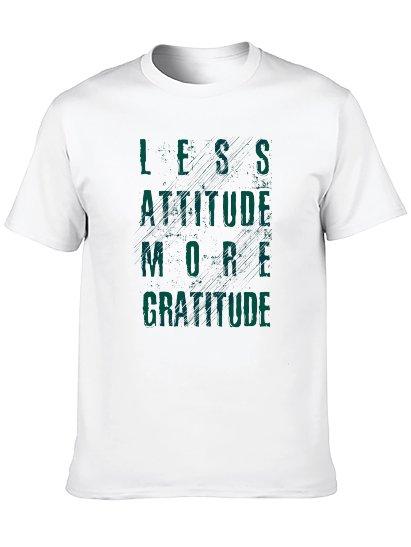 Less Attitude More Gratitude Graphic Tee - Unisex
