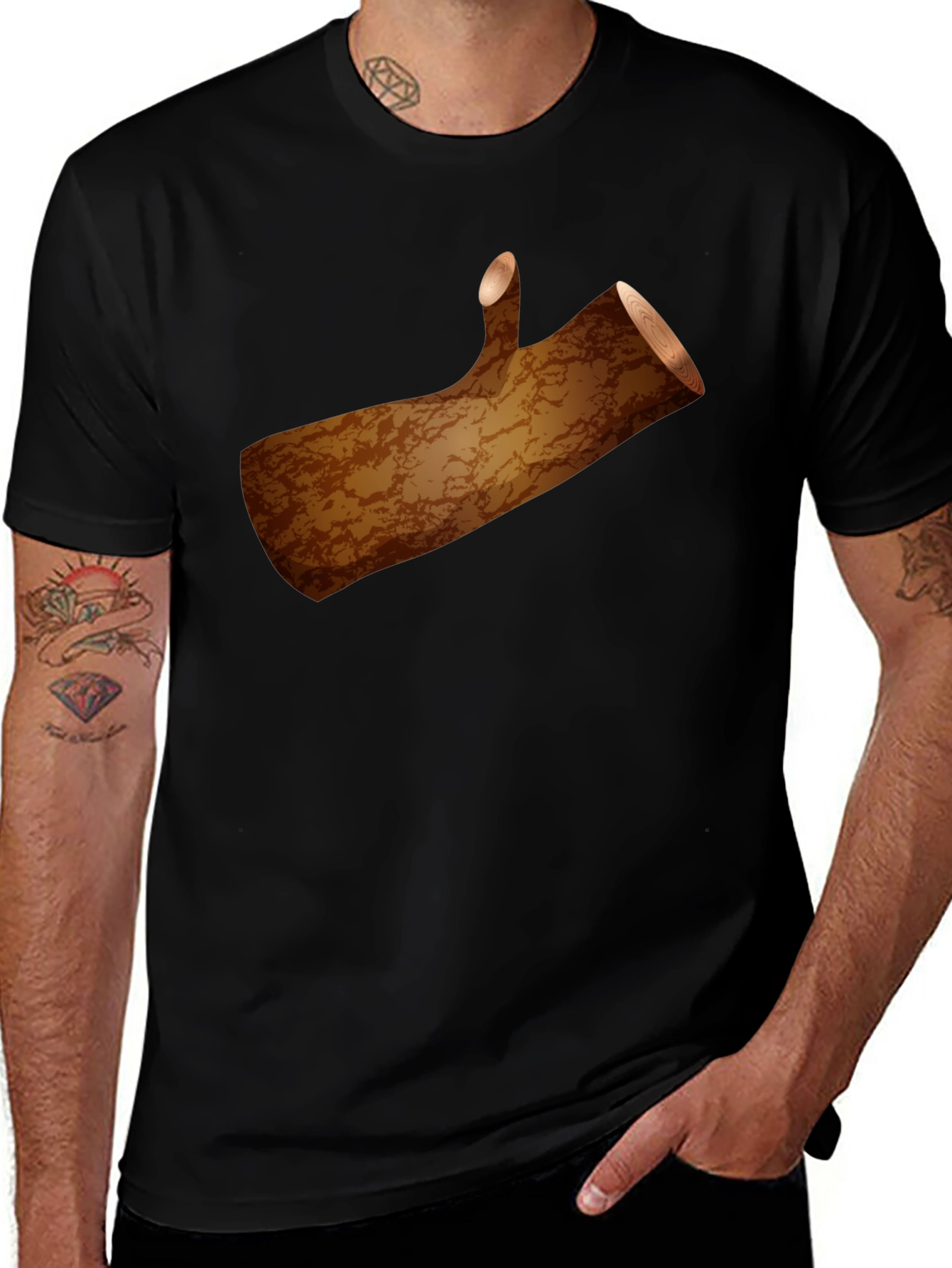 Novelty Log T-Shirt
