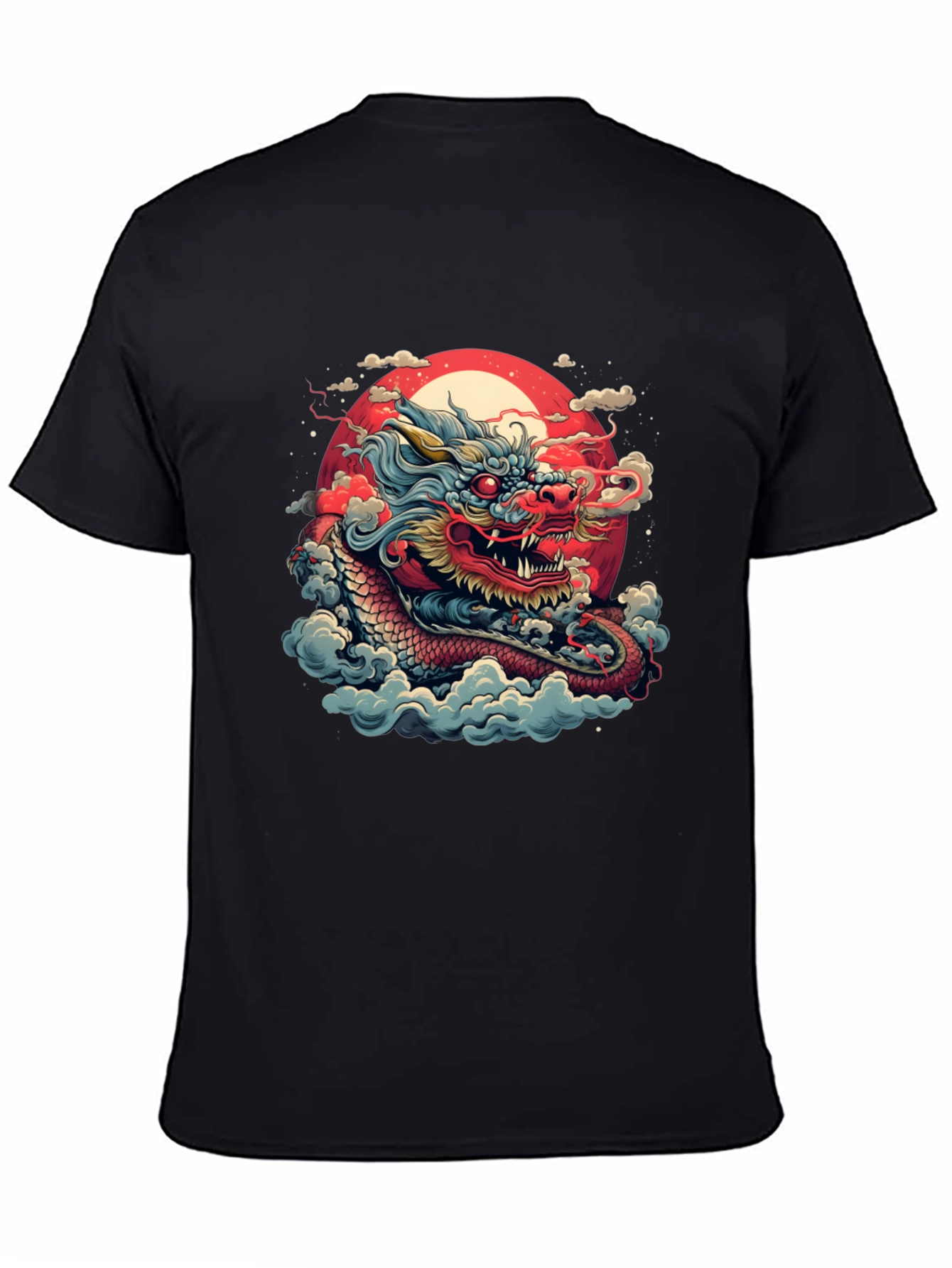 Dragon Graphic Tee - Black T-Shirt
